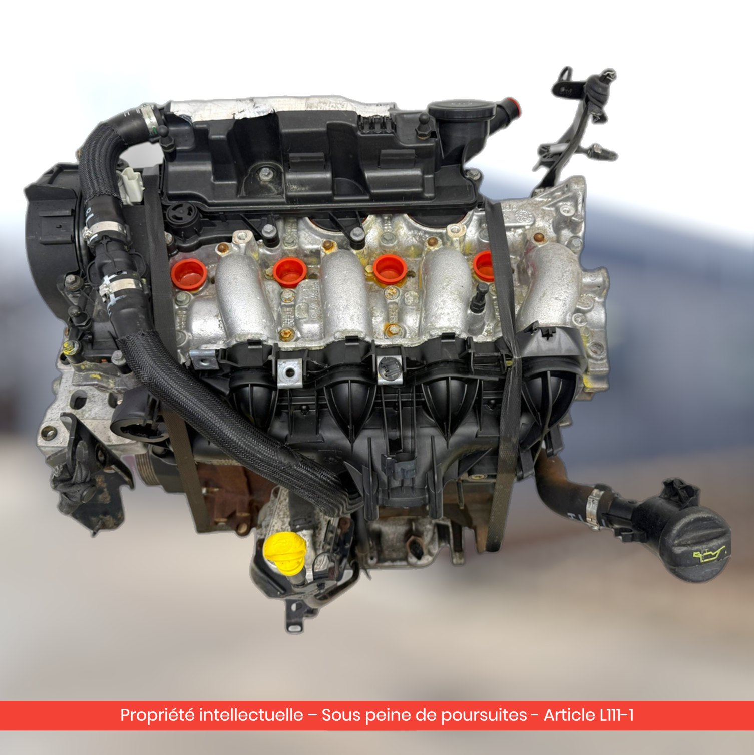 Moteur Citroën C5 II C6 C8 / Peugeot 407 607 807 / Fiat Ulysse 4HT — occasion