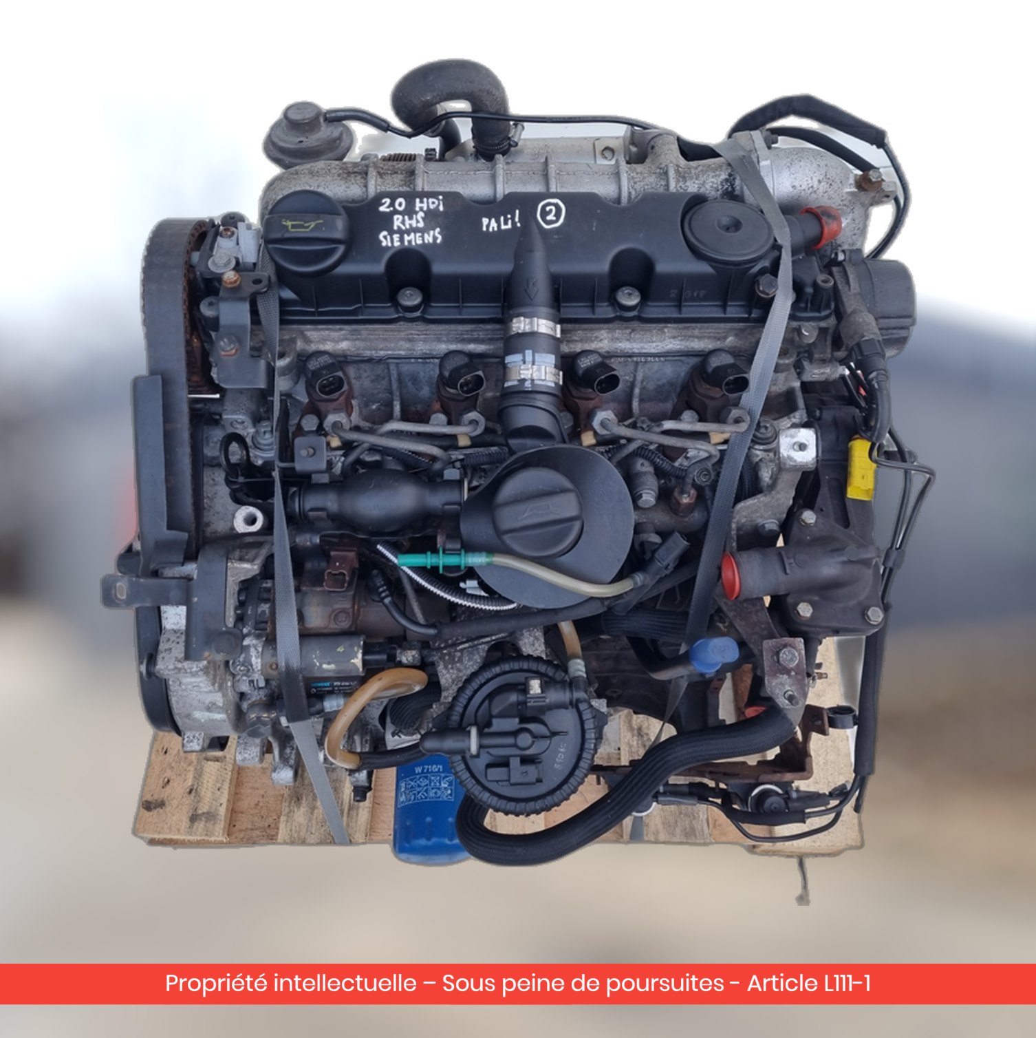 Moteur Citroën C5 RHS — occasion