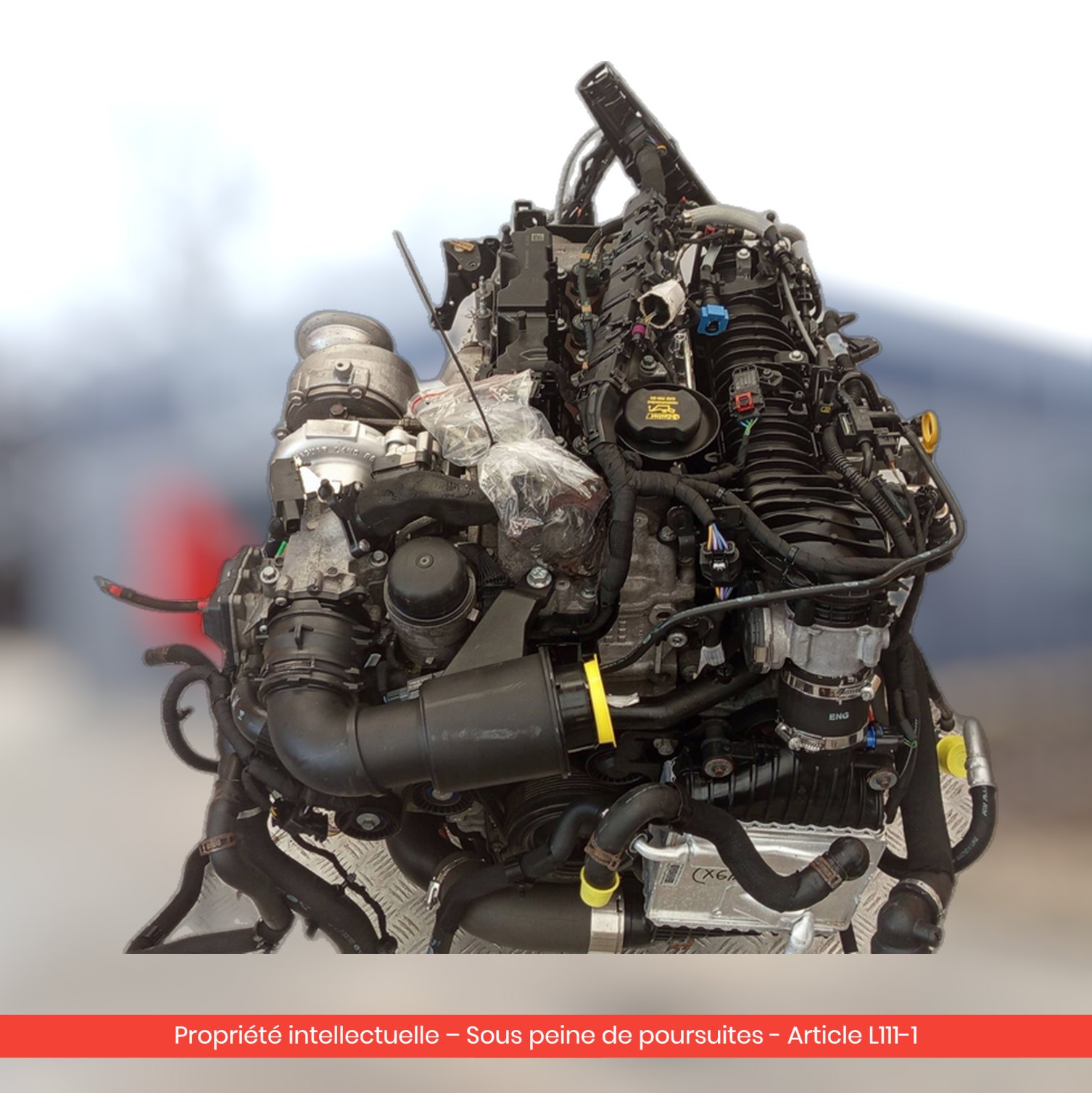 Moteur Citroën C5 X7 / Peugeot 407 XFV-HR — occasion