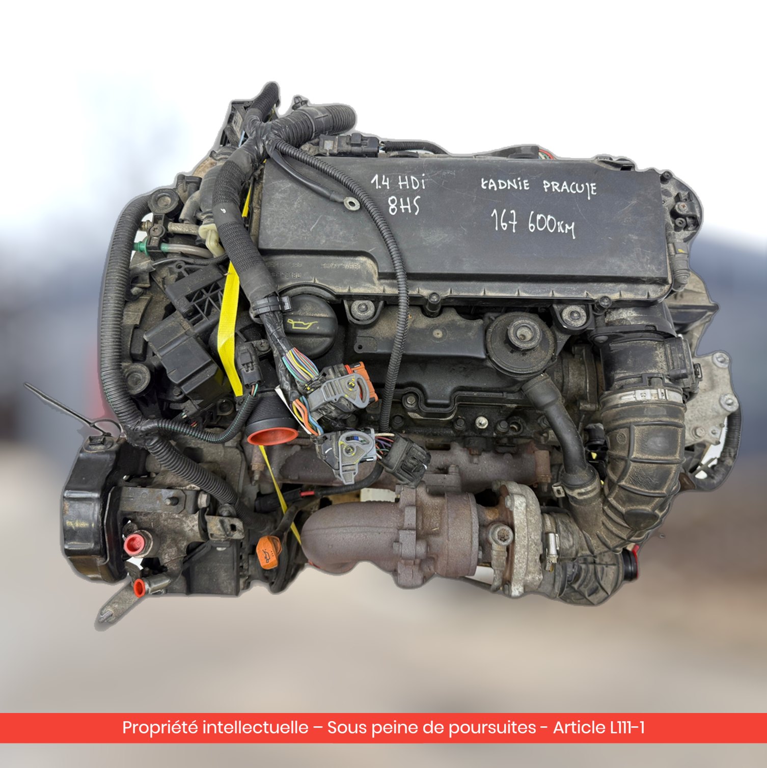 Moteur Citroën Nemo / Peugeot Bipper 8HS — occasion