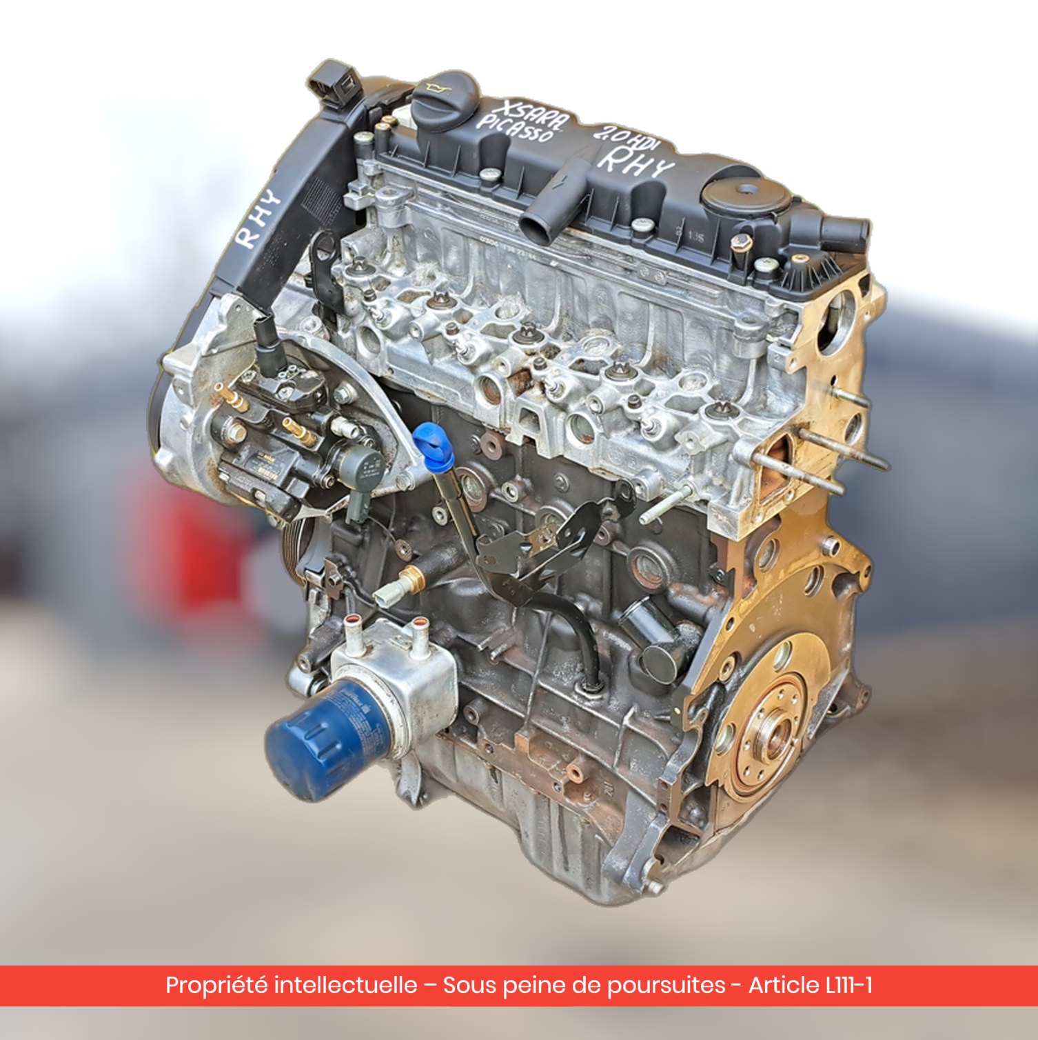 Moteur Citroën Xsara Picasso / Berlingo / Berlingo II RHY — occasion