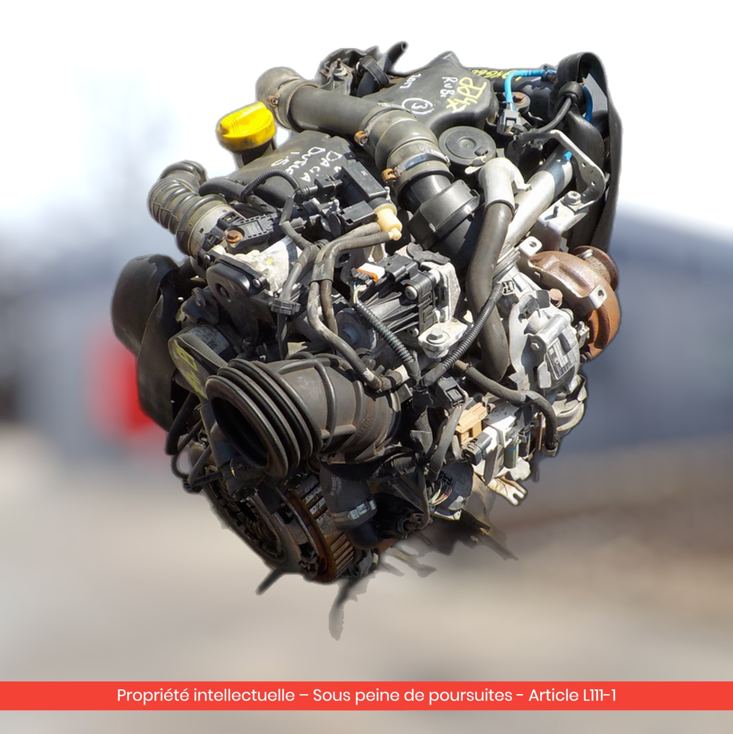 Moteur Dacia Duster / Lodgy K9K666 — occasion