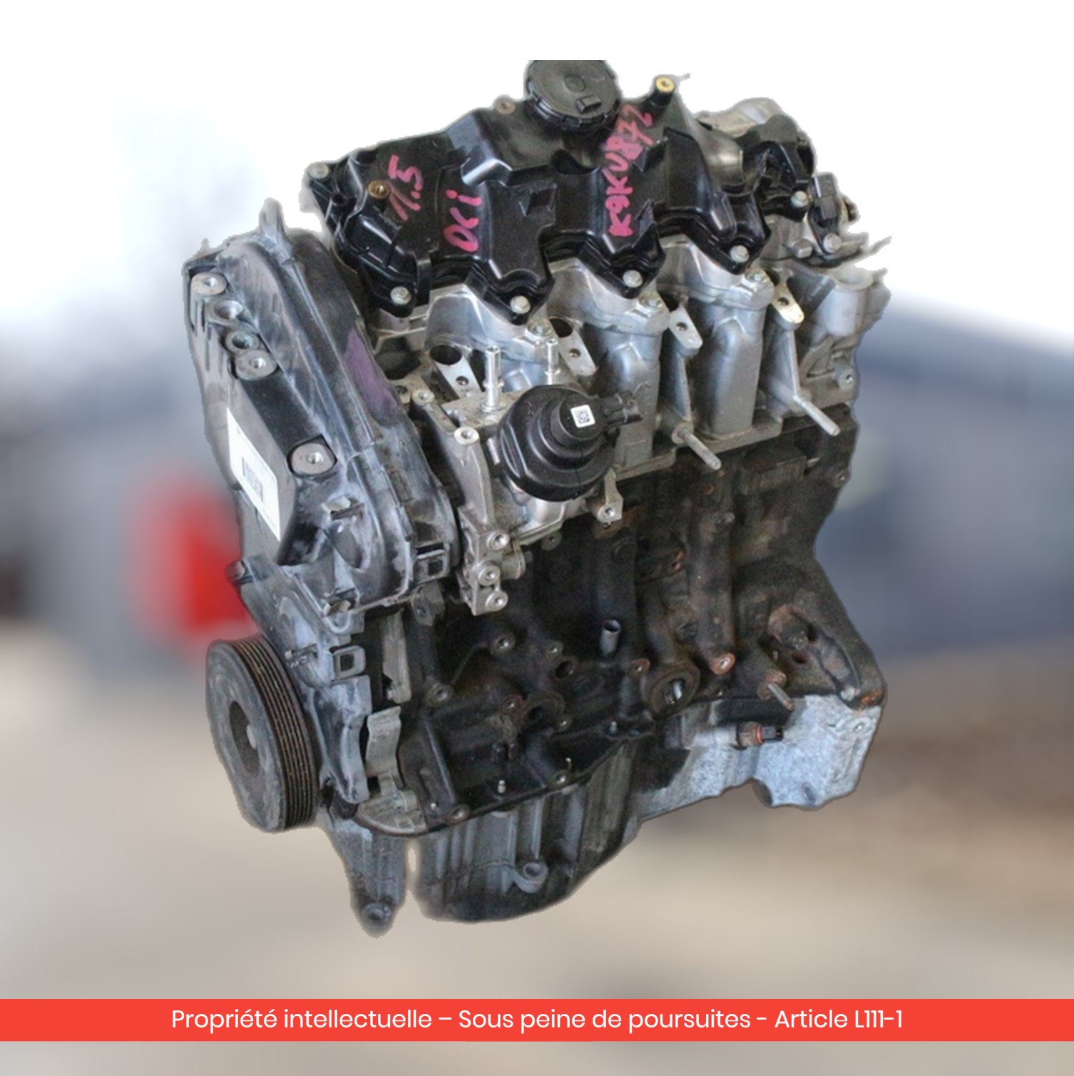 Moteur Dacia Logan II / Duster II / Sandero II K9K872 — occasion