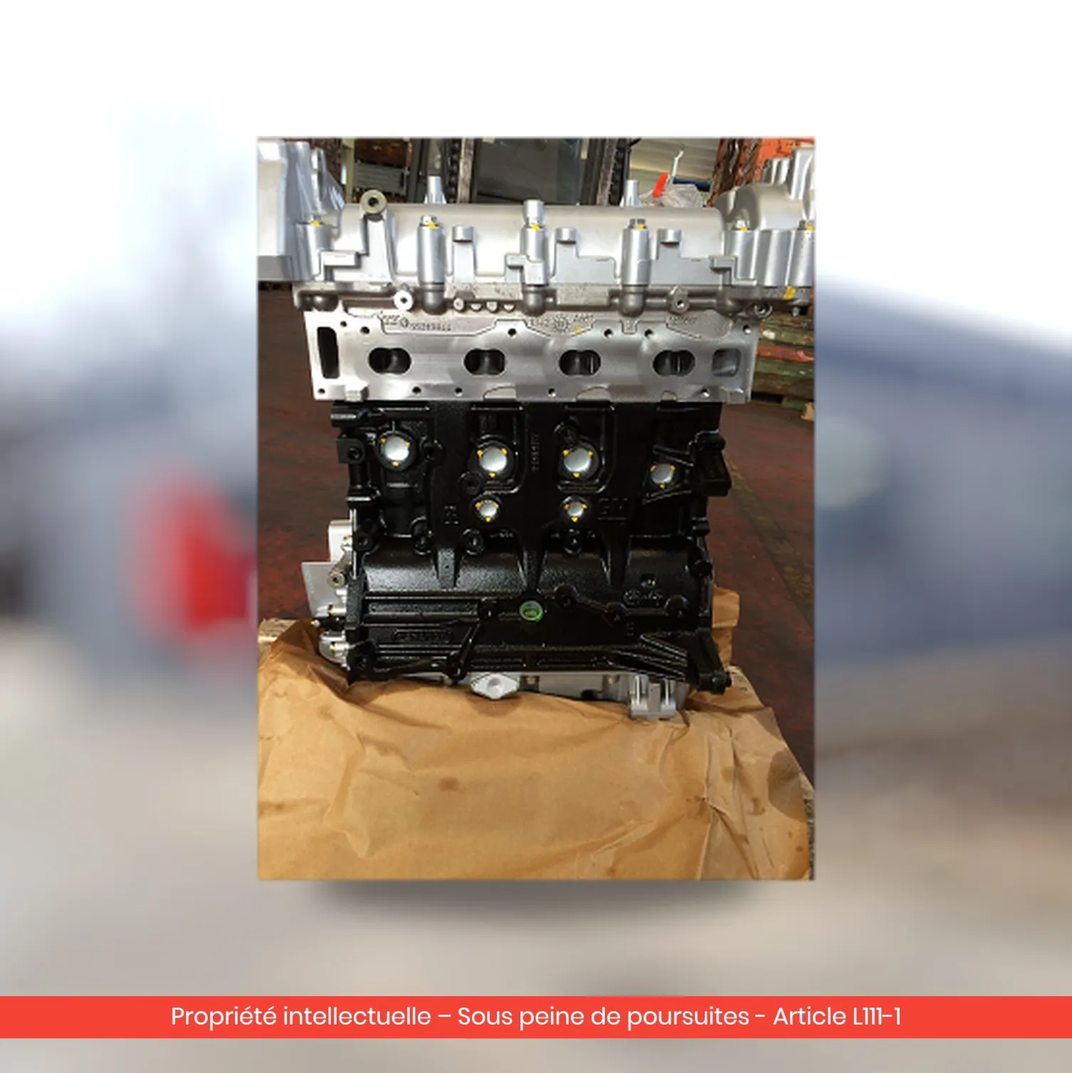 Moteur Diesel 250A1000 2.0 116 ch reconditionné – Fiat