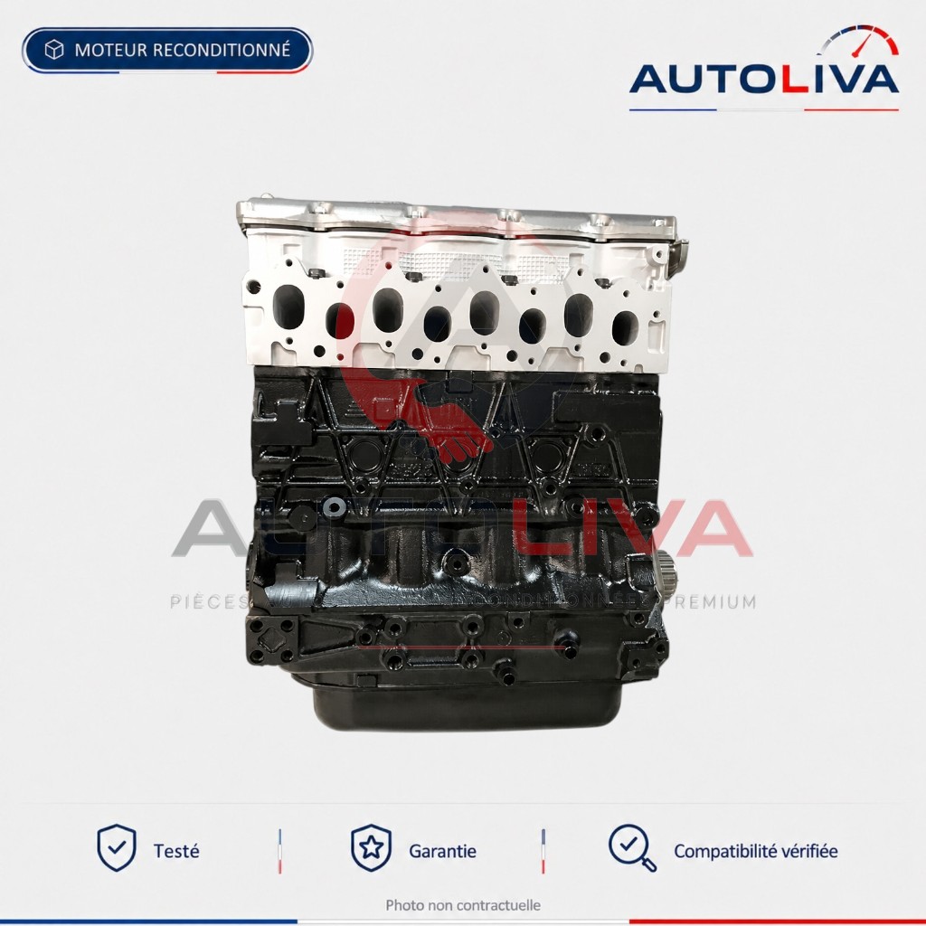 Moteur Diesel 8140.43N 2.8 JTD/HDi 146 ch reconditionné – Iveco, Fiat, Citroën, Peugeot