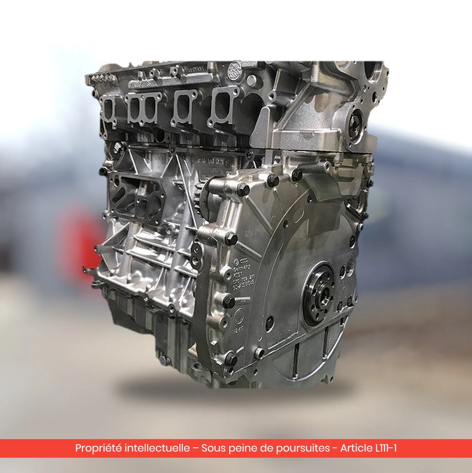 Moteur Diesel AXD 2.5 130 ch rénovation pièce client – Volkswagen