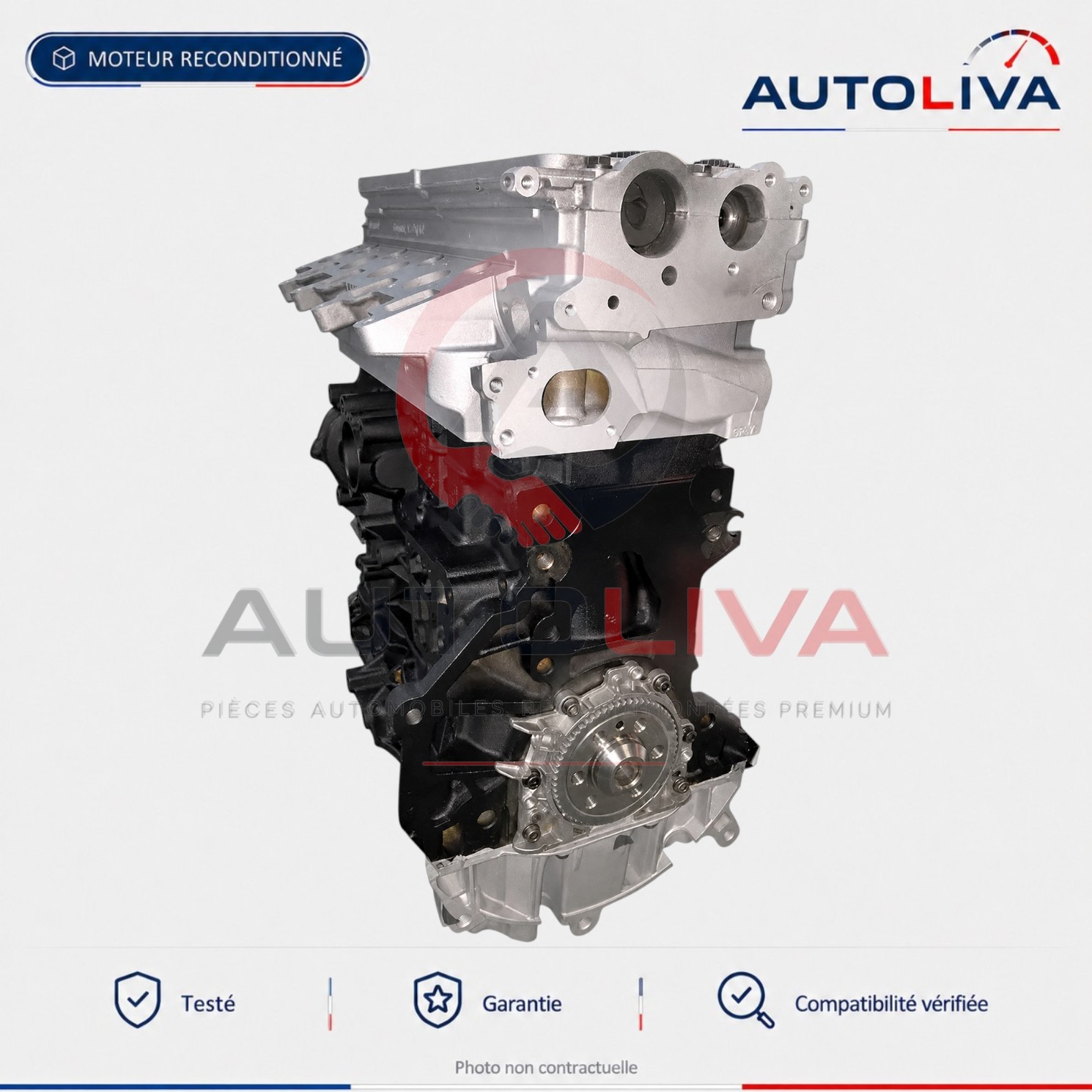 Moteur Diesel CJCA 2.0 TDI 143 ch reconditionné – Audi, Seat