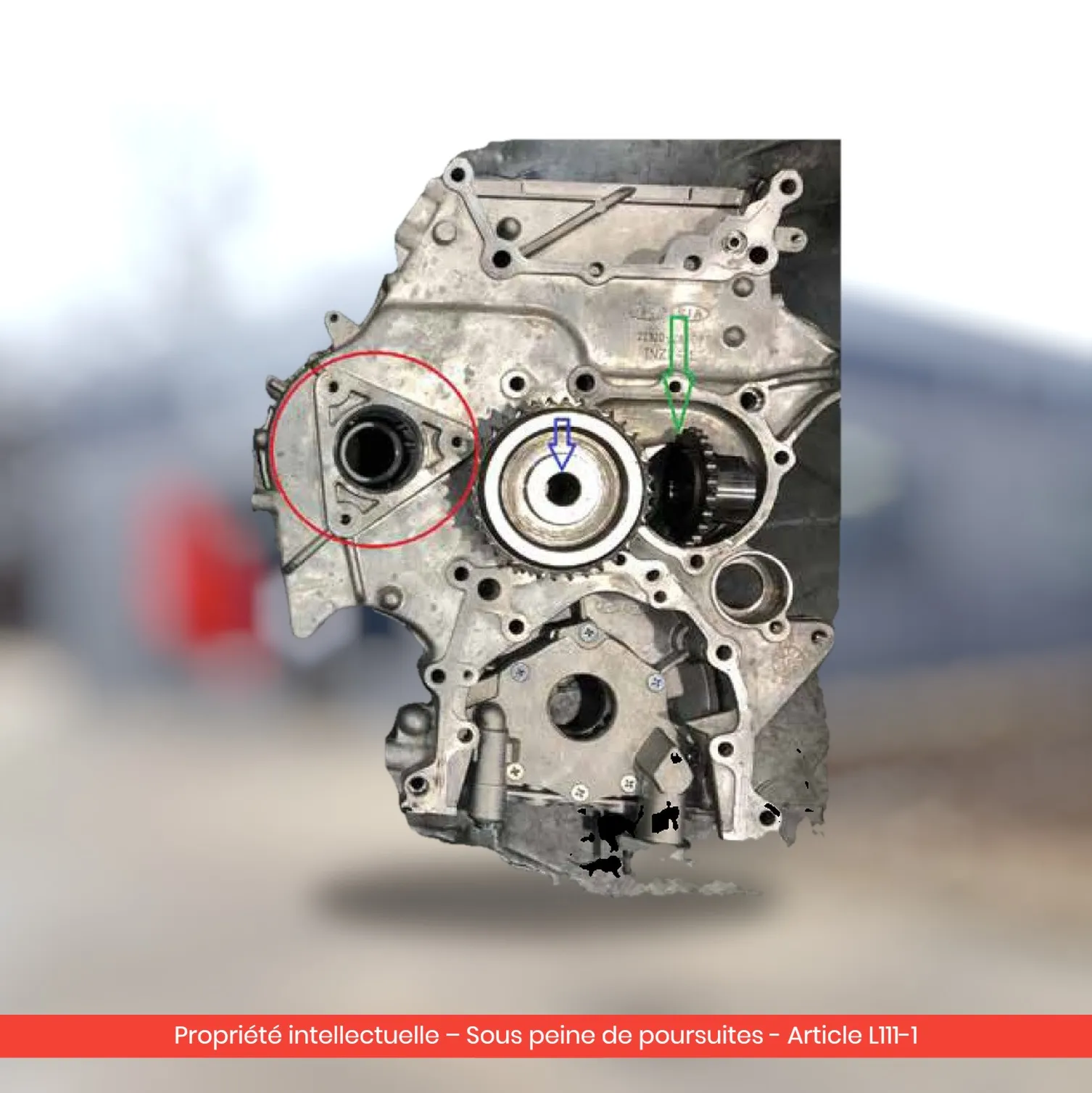 Moteur Diesel D4FD 1.7 141 ch reconditionné – Hyundai