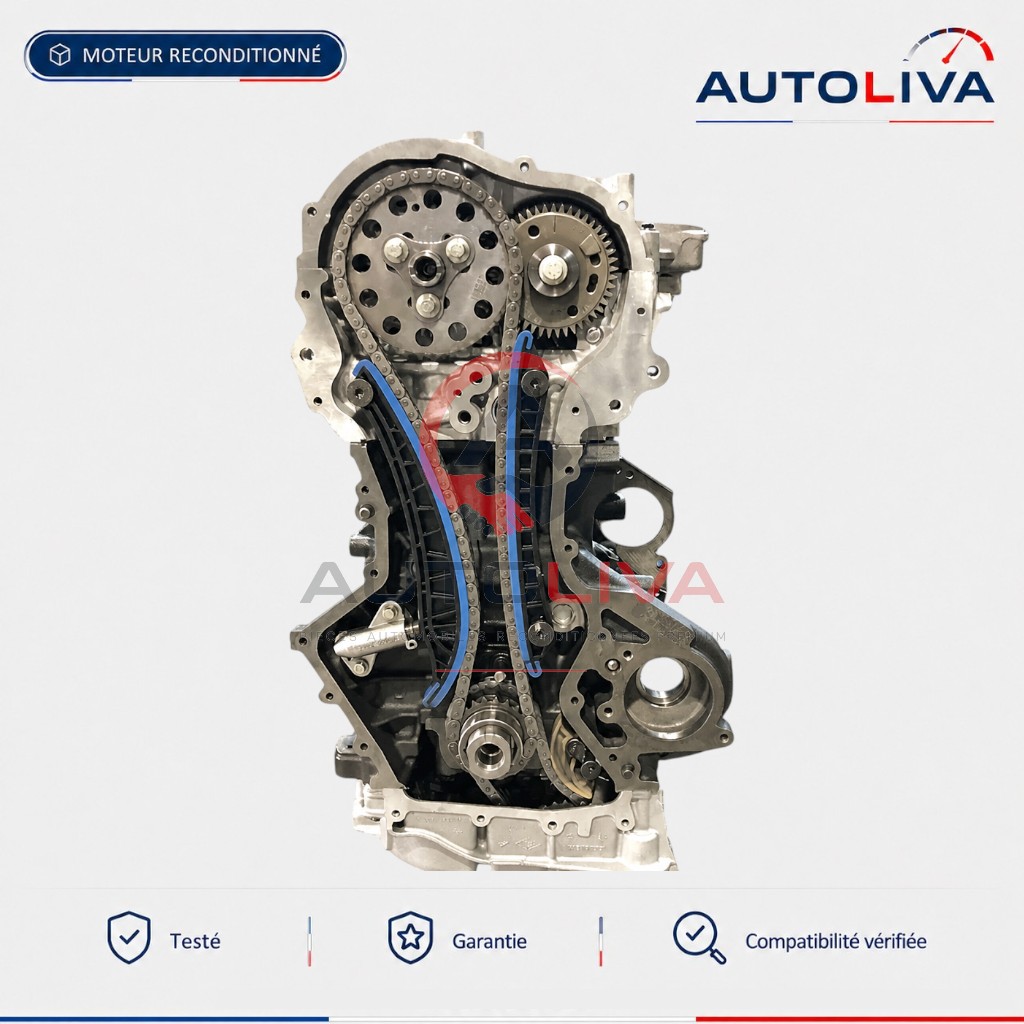 Moteur Diesel M9R 710 2.0 dCi 120-170 ch reconditionné – Renault Trafic, Fiat Talento, Nissan NV300