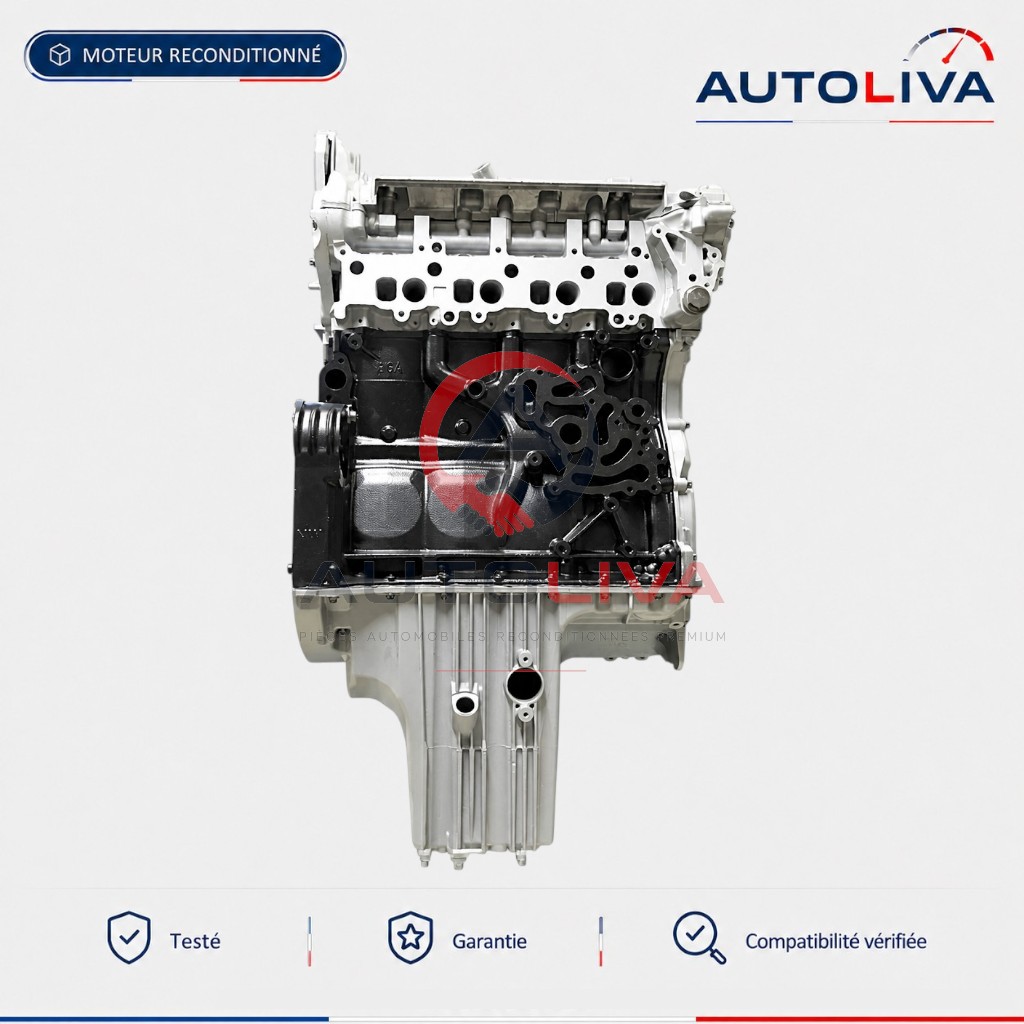 Moteur Diesel OM640.940 2.0 CDI 109 ch reconditionné – Mercedes-Benz Classe A/B