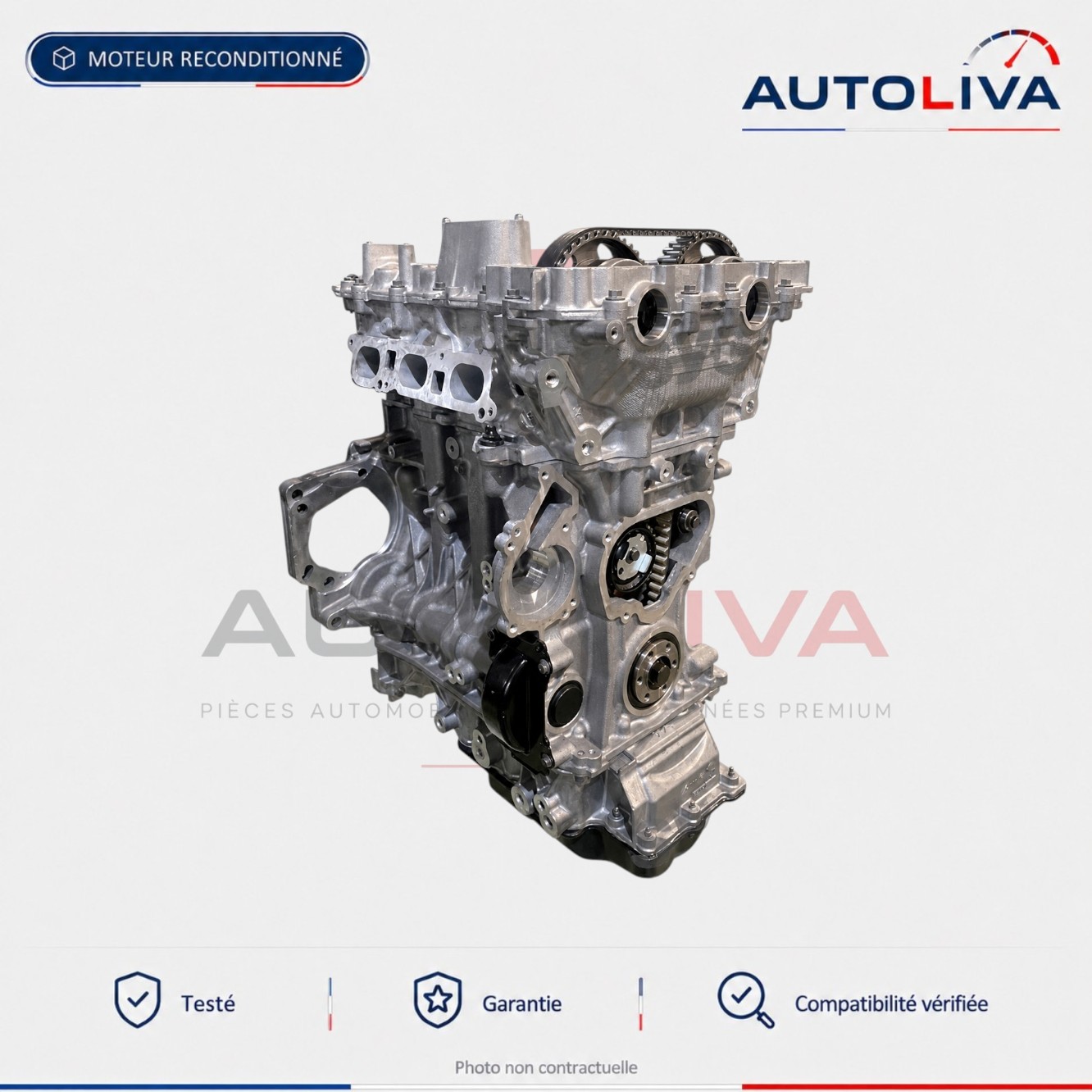 Moteur Essence HNY (EB2DTS) 1.2 PureTech 130 ch reconditionné – Peugeot, Citroën, DS