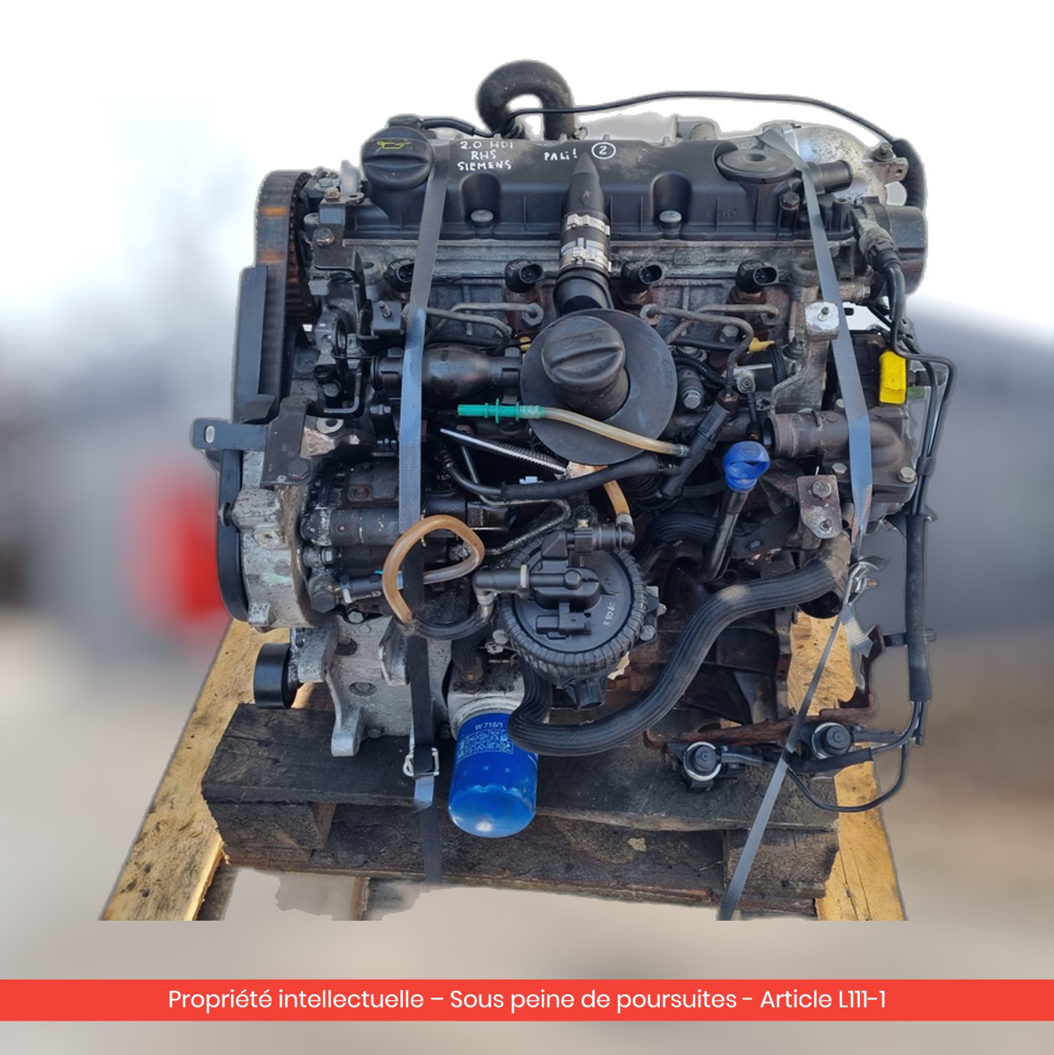 Moteur Fiat Scudo RHZ — occasion