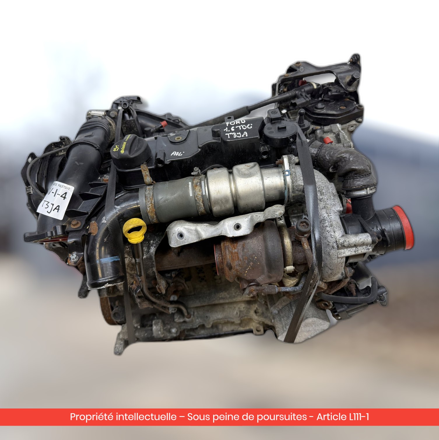 Moteur Ford Fiesta VII MK7 T3JA — occasion