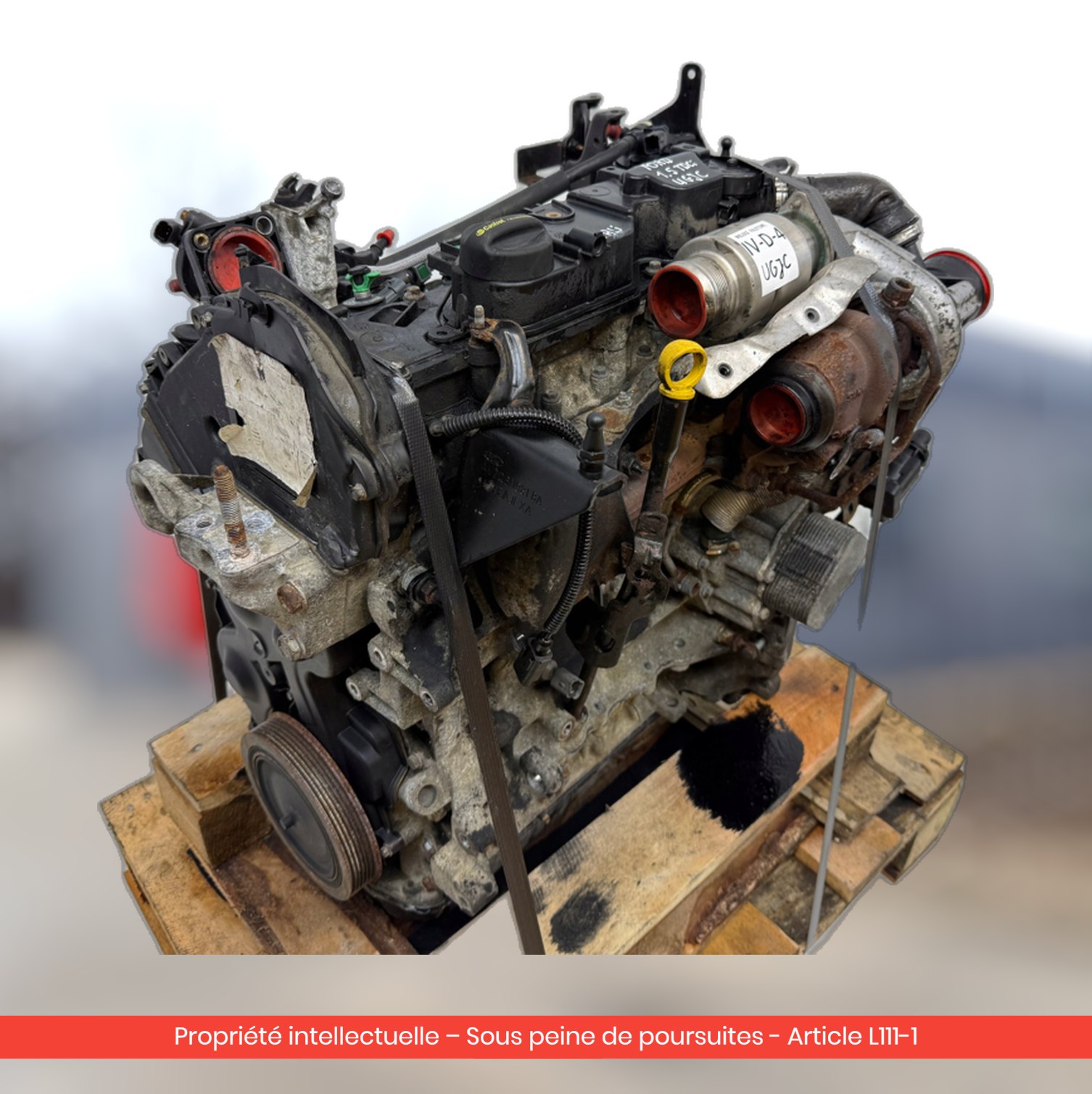 Moteur Ford Fiesta VII UGJC — occasion