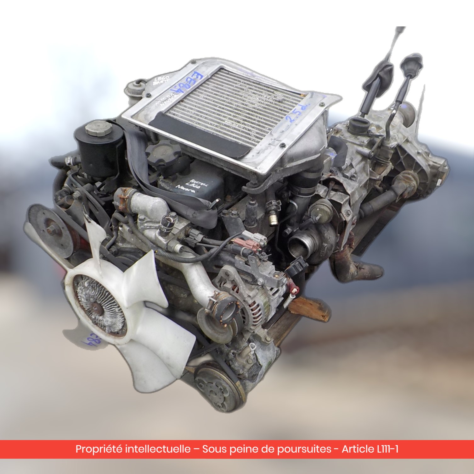 Moteur Ford Maverick / Nissan Terrano II TD27-TI — occasion
