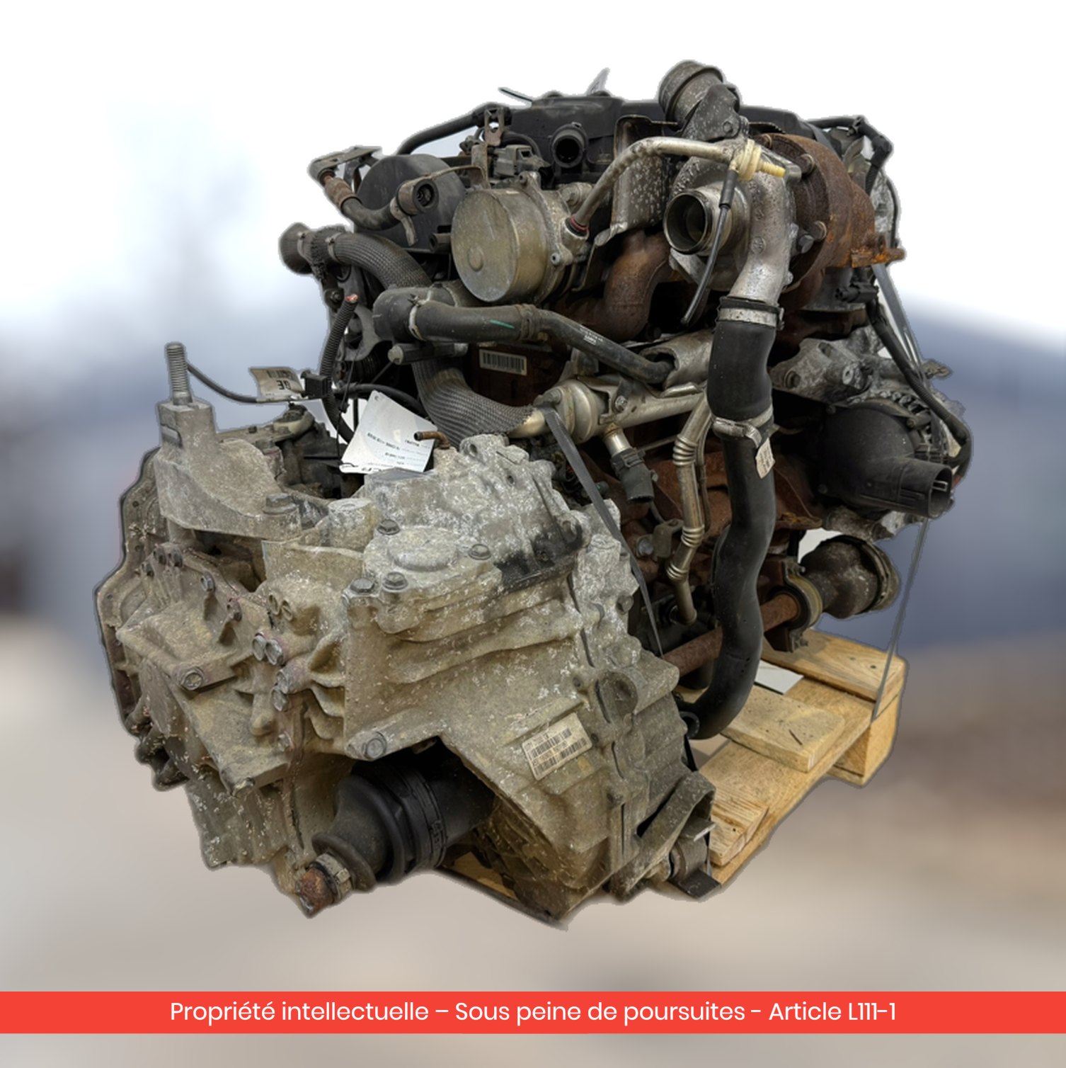 Moteur Ford Mondeo III MK3 HJBA — occasion