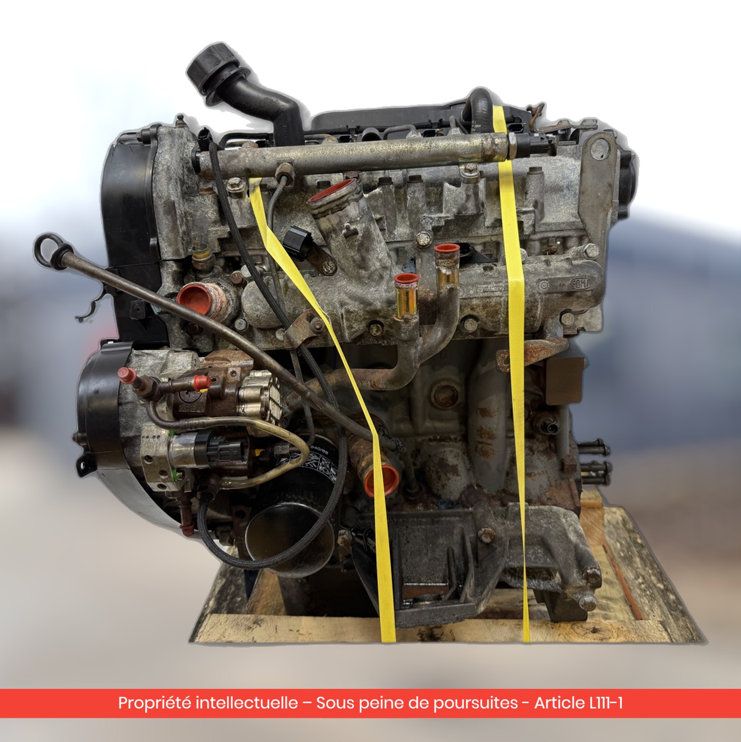 Moteur Iveco F1AE0481B — occasion