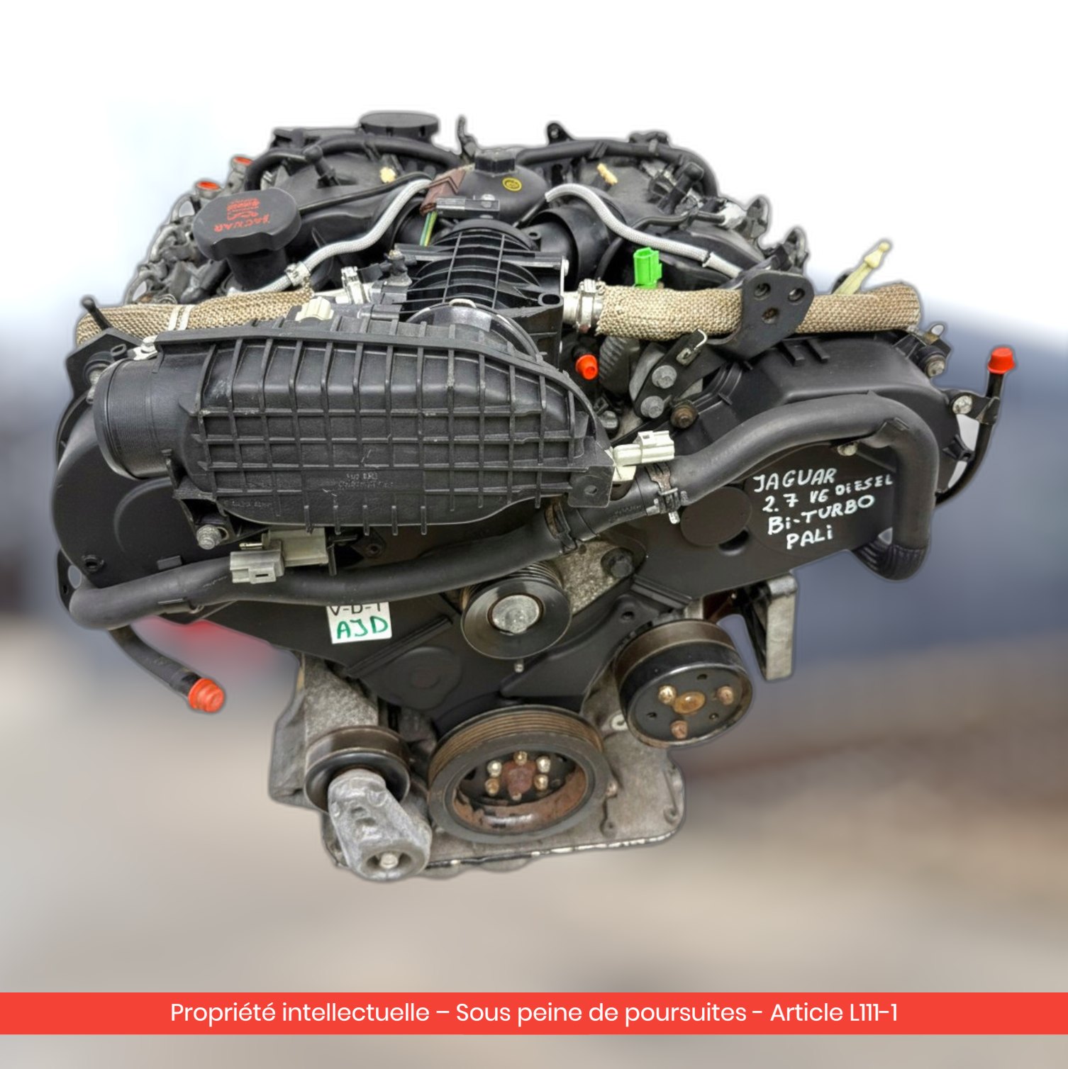 Moteur Jaguar XF X250 XJ X350 AJD 276DT — occasion