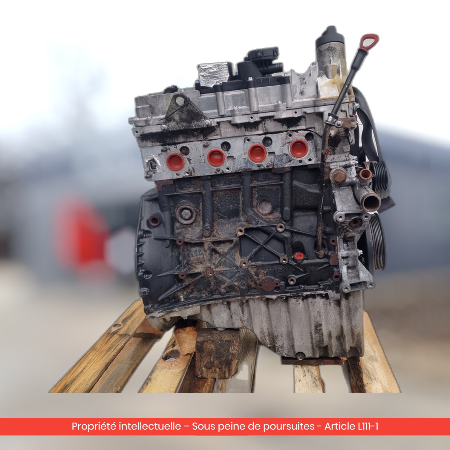 Moteur Mercedes Sprinter 906 W906 CDI 646986 — occasion