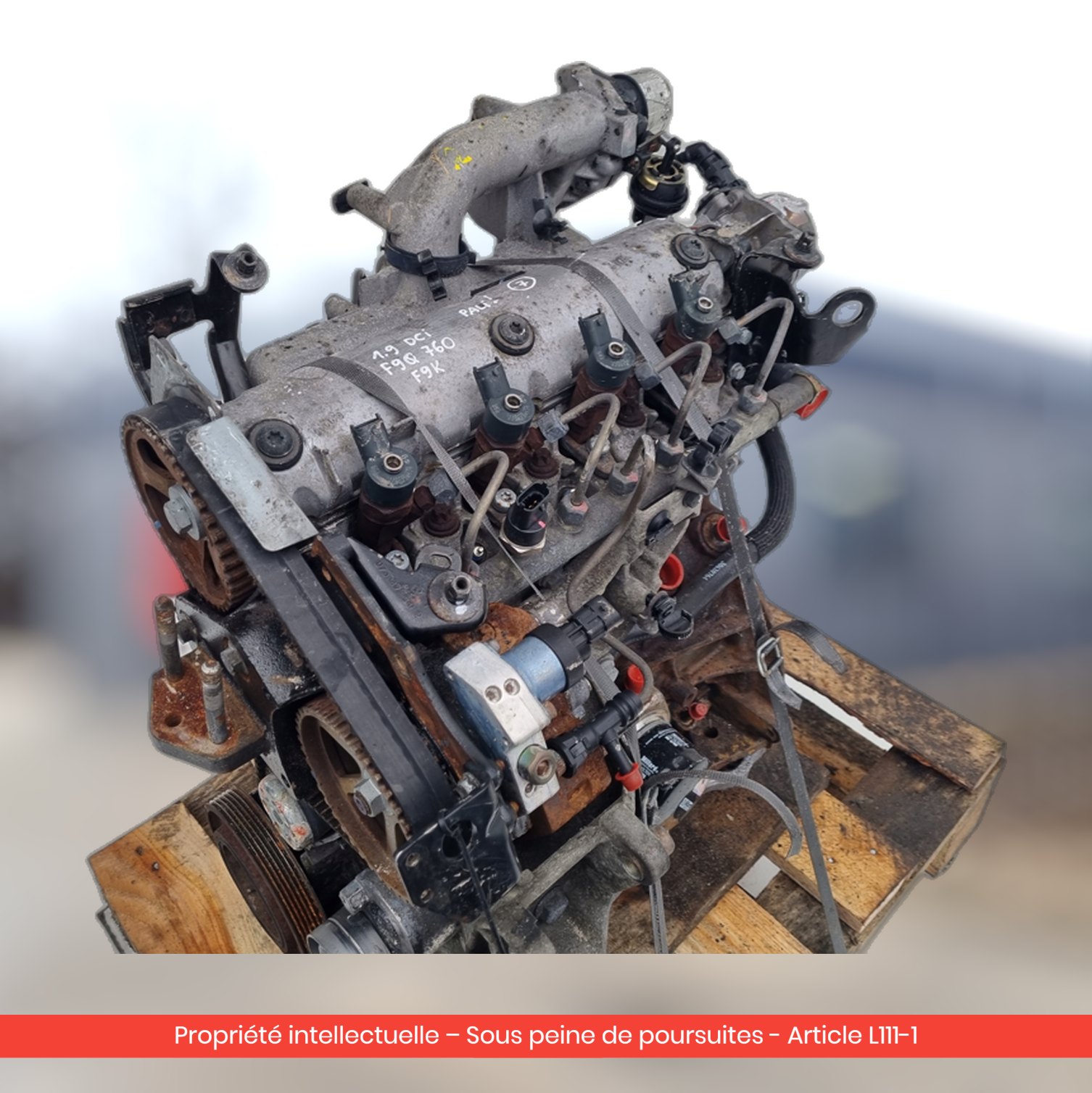 Moteur Nissan Primastar F9Q760 — occasion