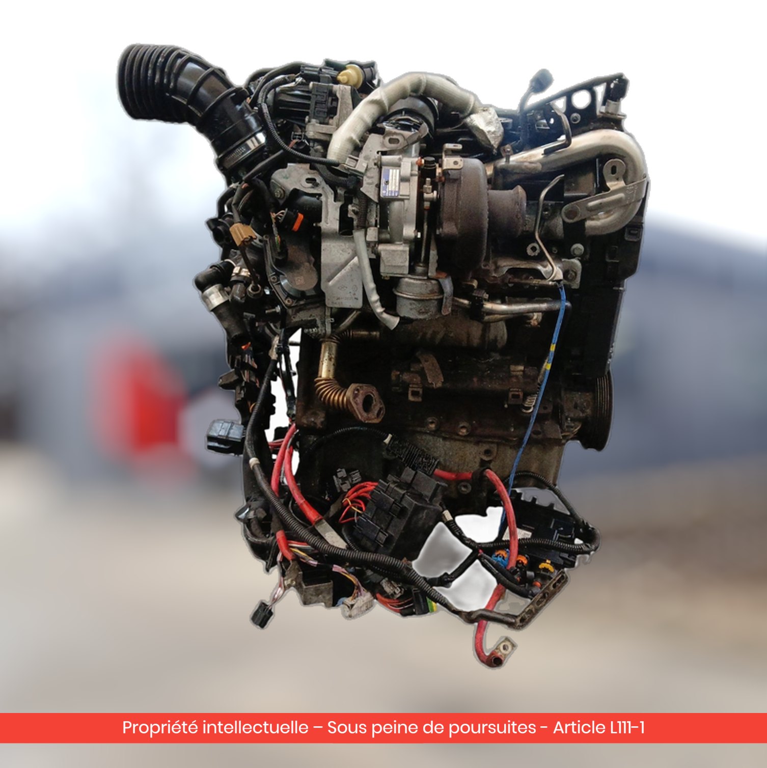 Moteur Nissan Qashqai II / Juke / Pulsar K9KA636 — occasion