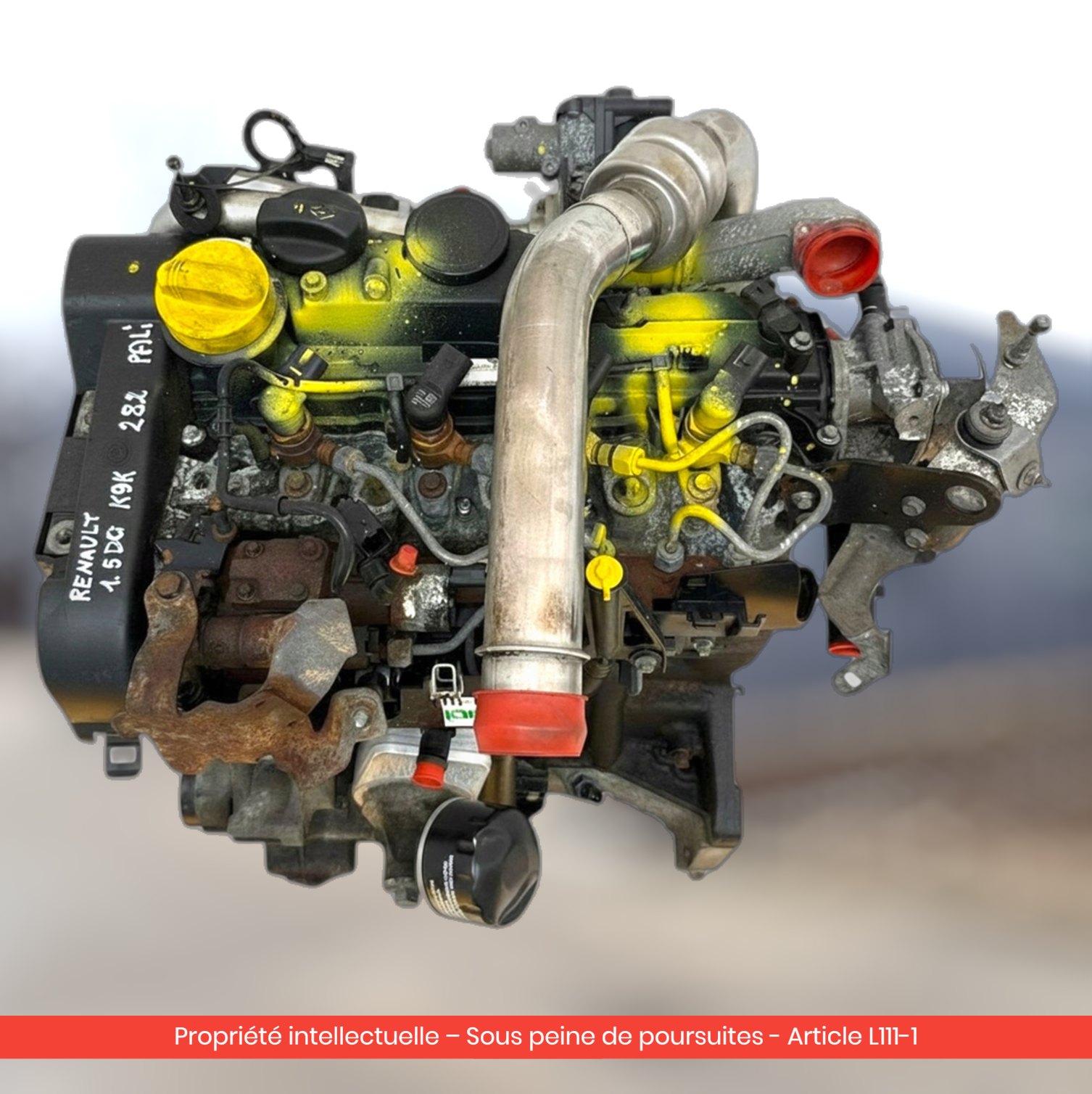 Moteur Nissan Qashqai J10 K9K282 — occasion