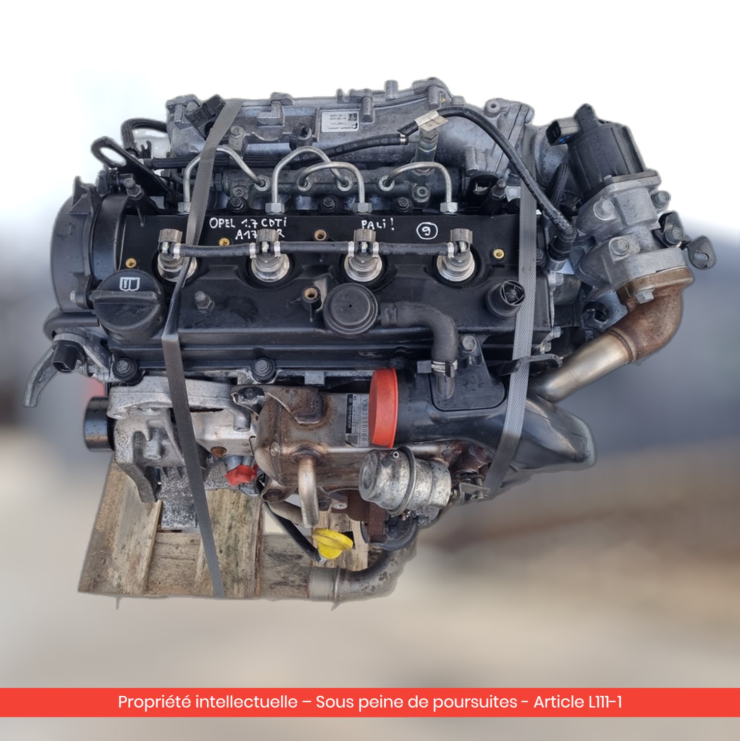 Moteur nu Opel Astra IV J A17DTR — occasion