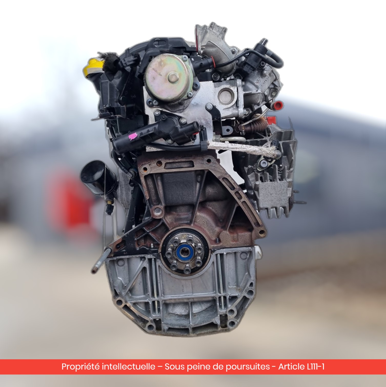 Moteur nu Renault Scenic III K9K837 — occasion