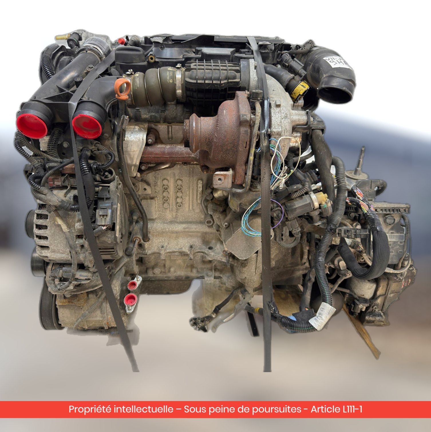 Moteur Peugeot 207 208 308 508 3008 5008 / Citroën C4 II C5 III DS3 DS4 DS5 9HR 9H05 — occasion