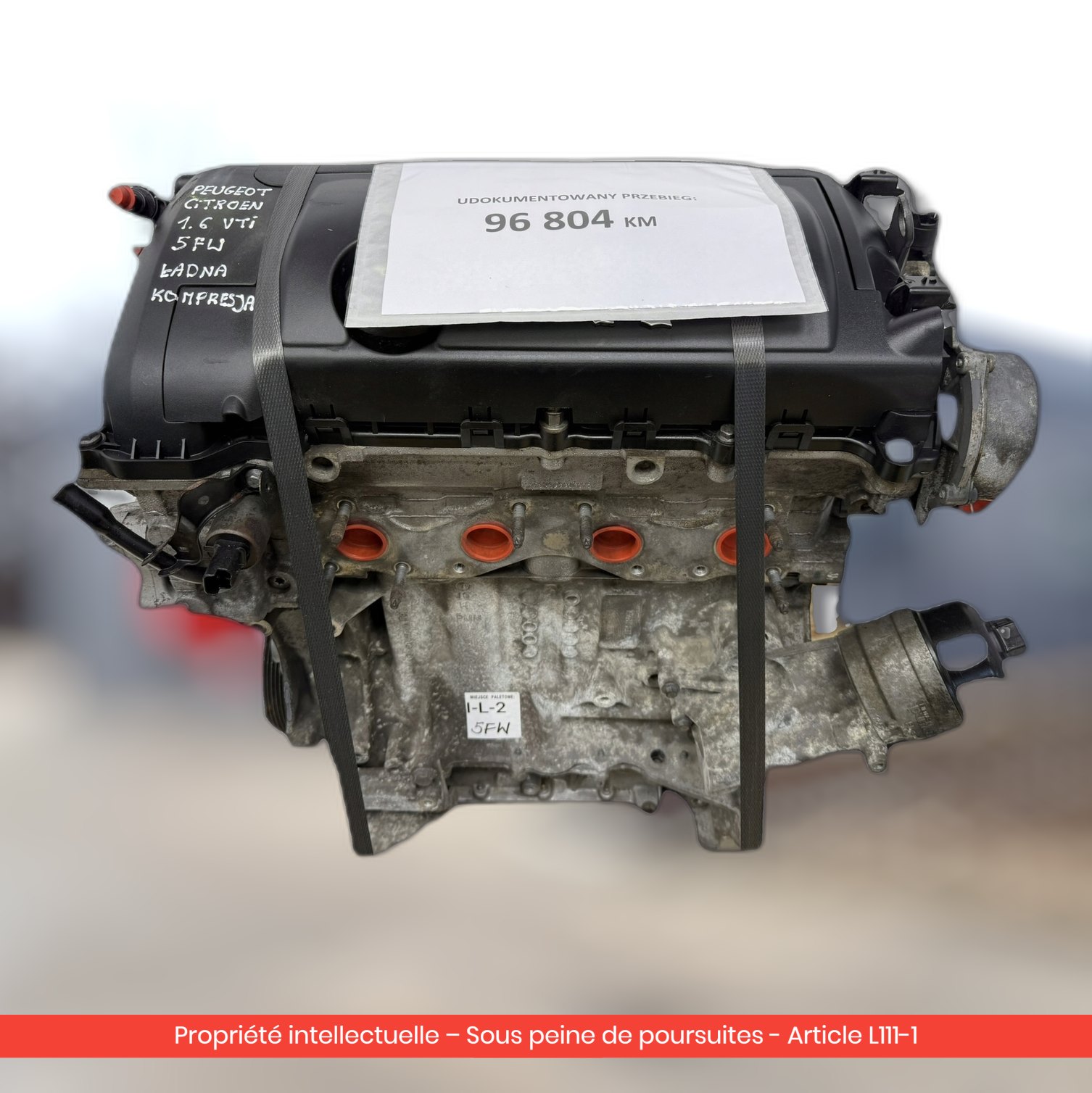 Moteur Peugeot 207 308 3008 5008 / Citroën C4 I C3 5FW — occasion