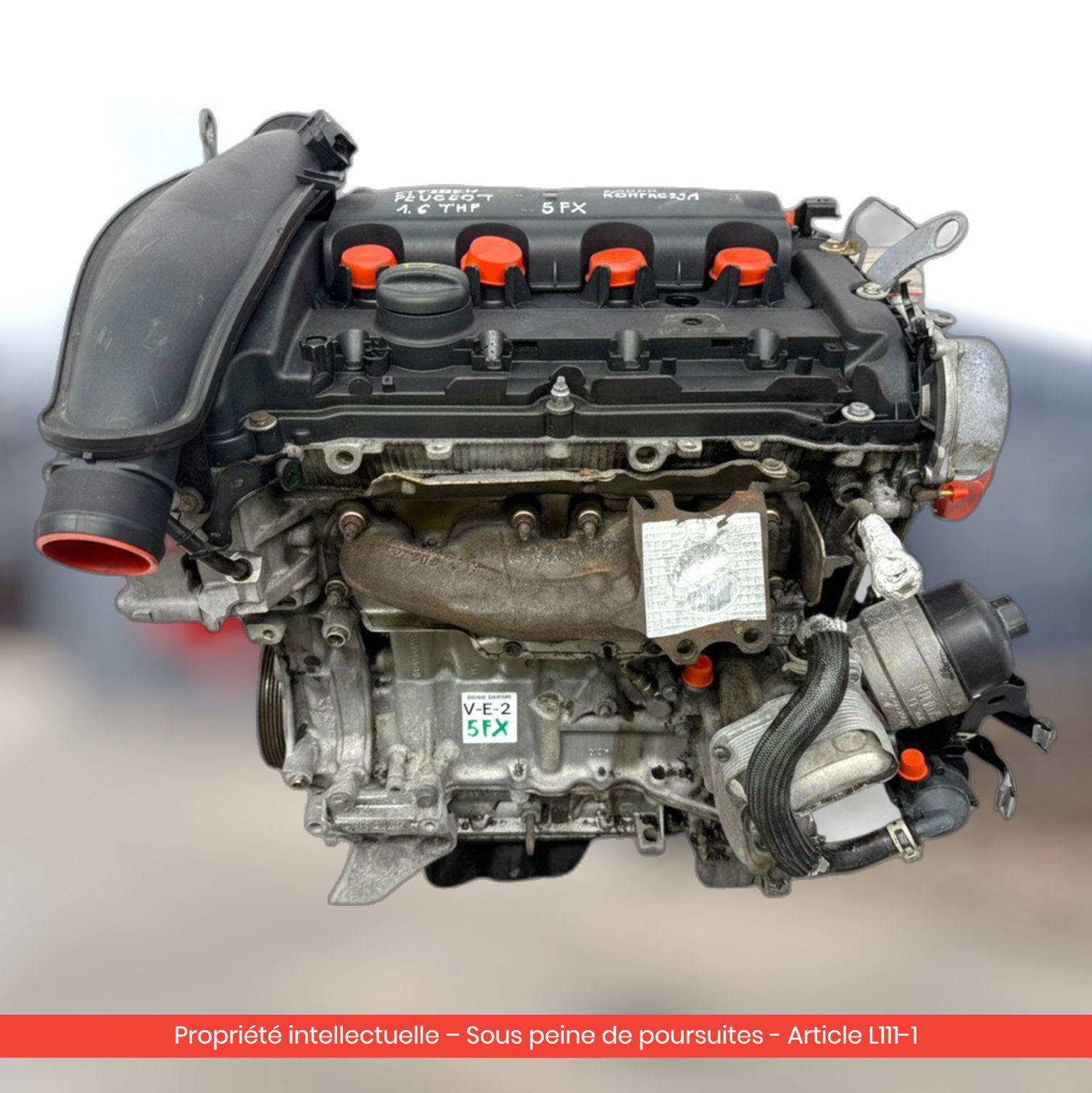 Moteur Peugeot 207 308 5008 / Citroën C4 DS3 / Citroën C4 5FX — occasion