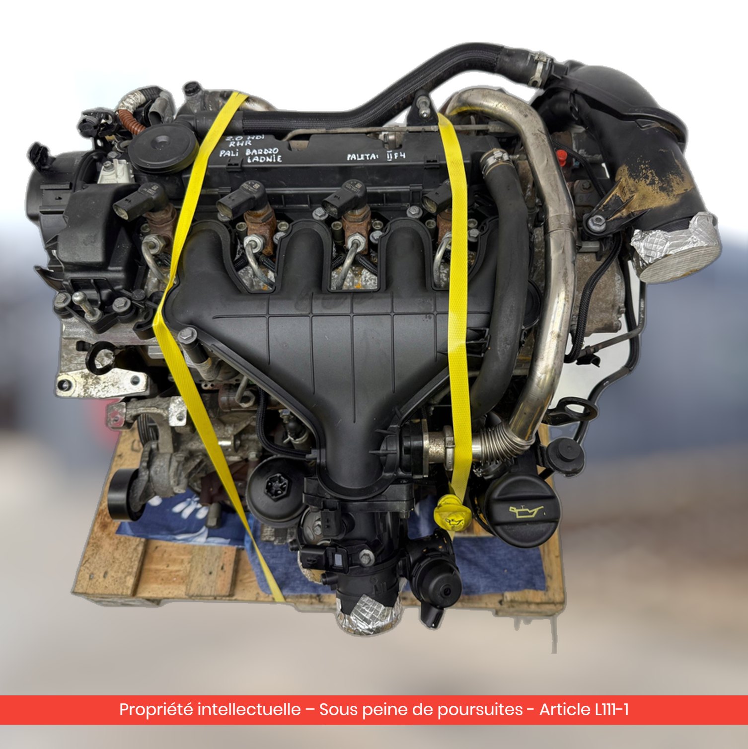 Moteur Peugeot 307 308 407 607 807 / Citroën C4 C5 II C5 III C4 RHR — occasion