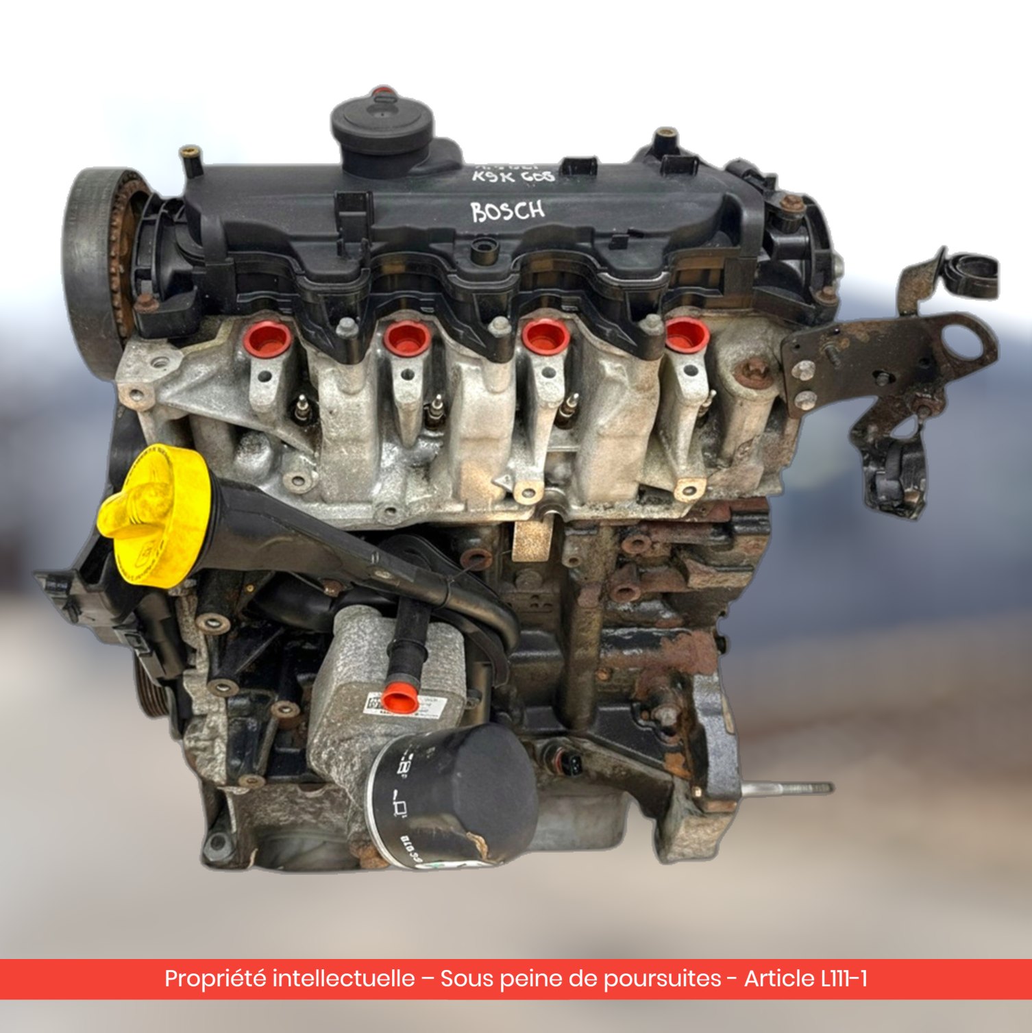 Moteur Renault Captur K9K608 — occasion