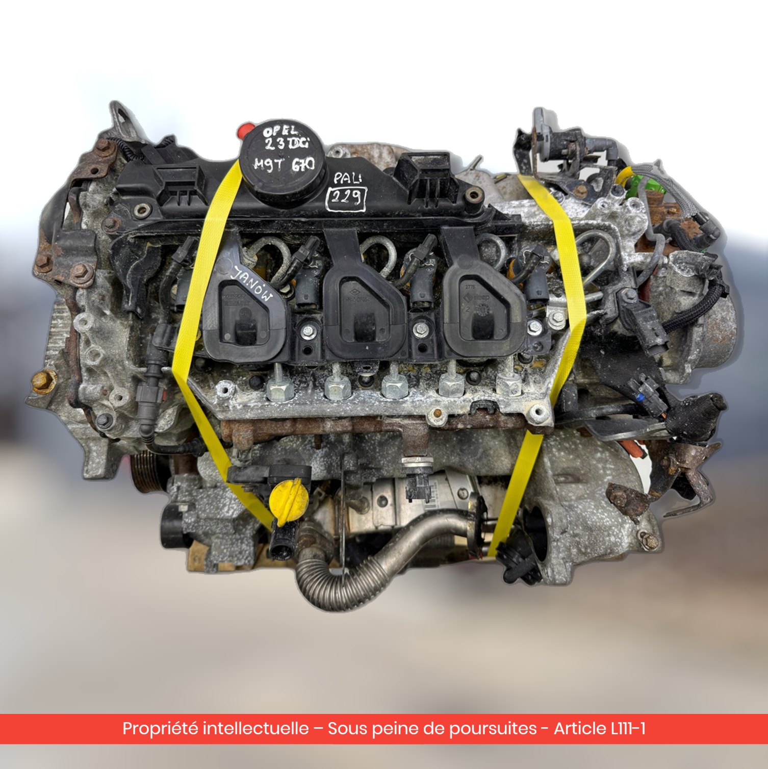 Moteur Renault Master M9T670 — occasion