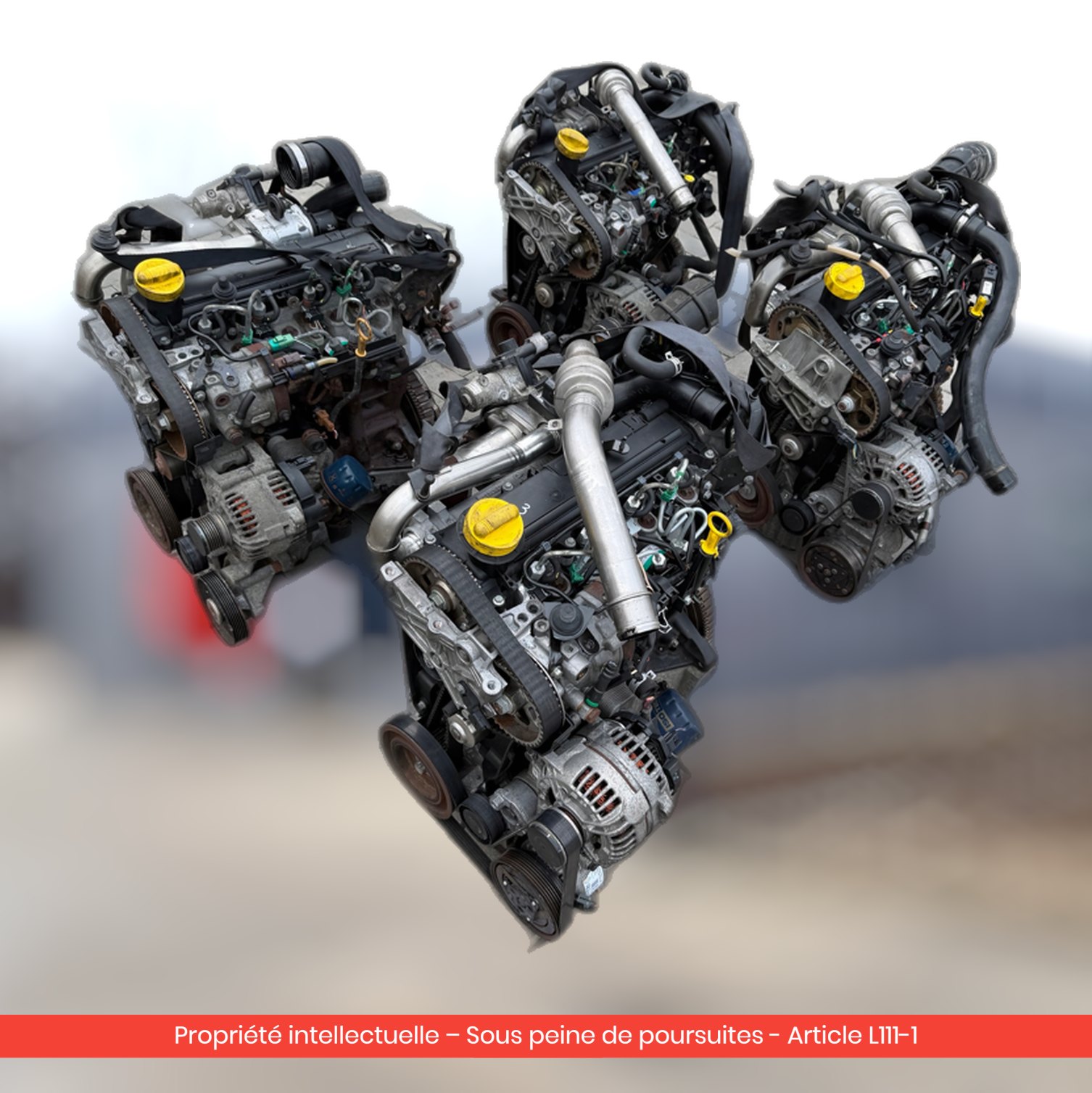 Moteur Renault Megane III / Scenic III K9KF830 — occasion