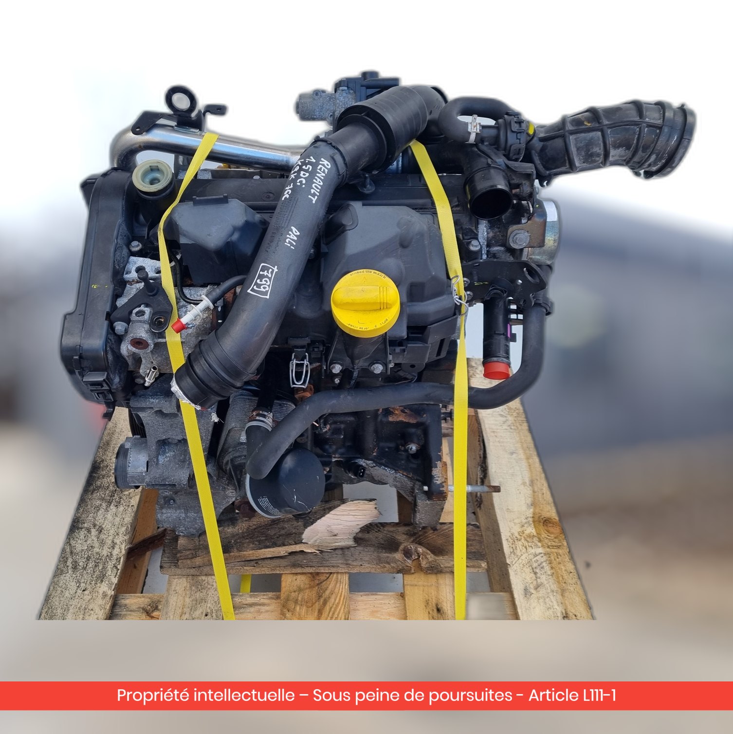 Moteur Renault Modus K9K766 K9KT766 — occasion