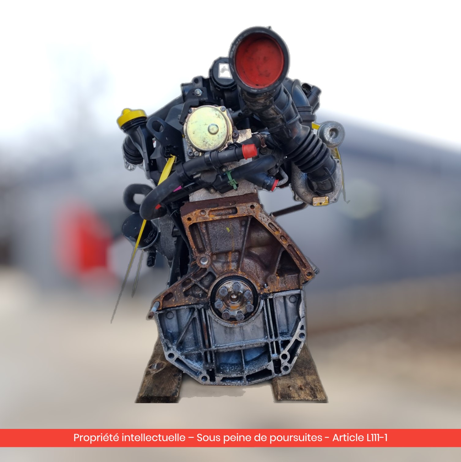 Moteur Renault Modus K9K766 K9KT766 — occasion