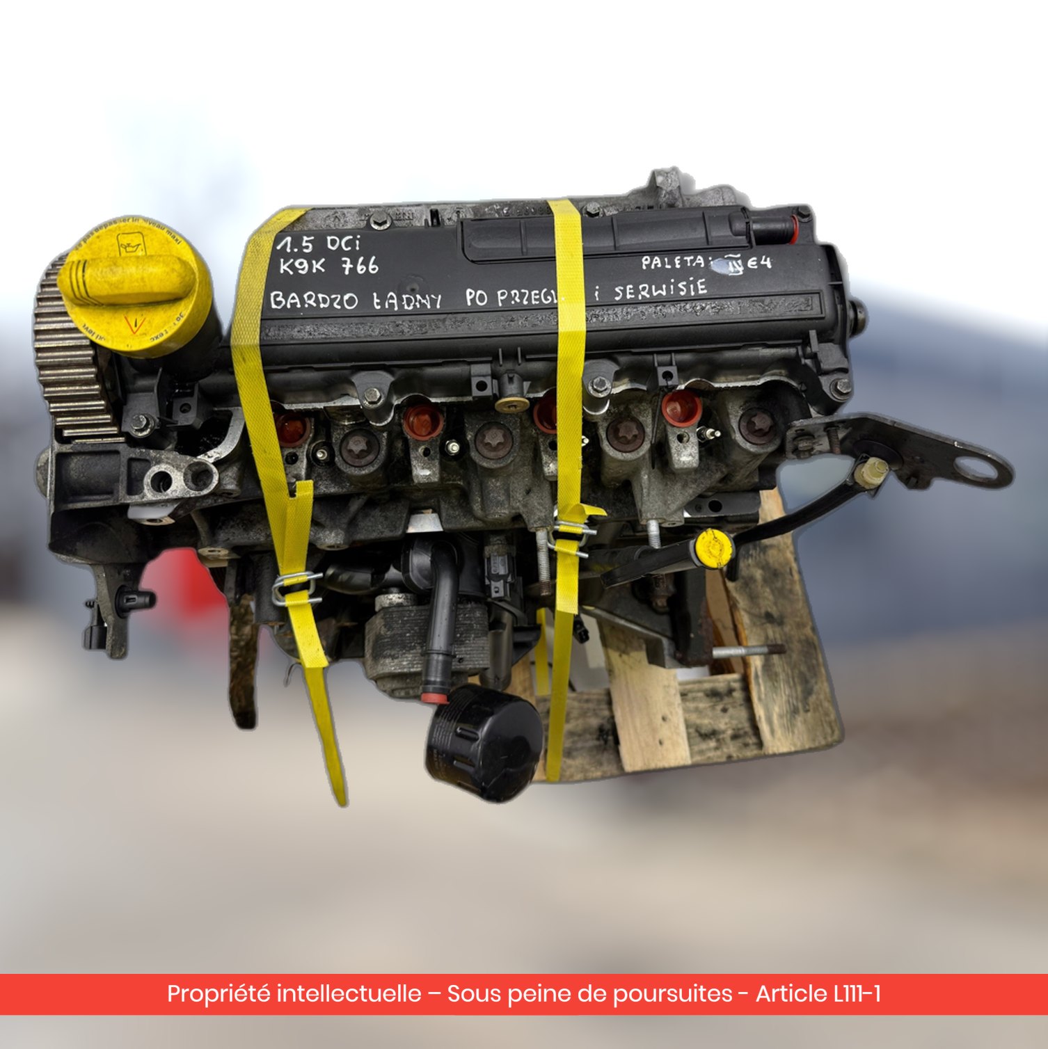 Moteur Renault Modus K9K766 K9KT766 — occasion
