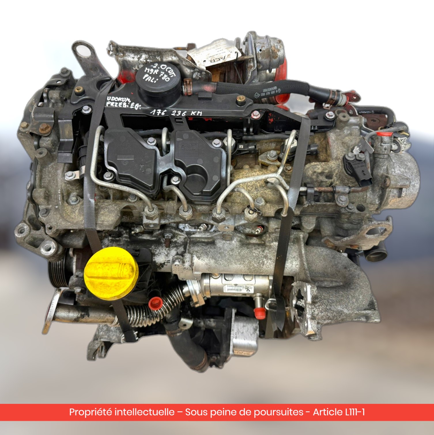 Moteur Renault Trafic / Nissan Primastar M9R780 M9RE780 — occasion