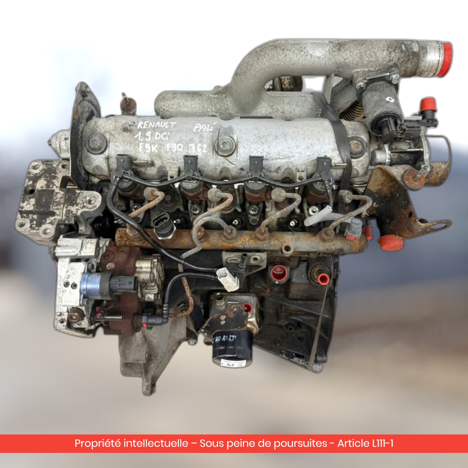 Moteur Renault Trafic / Opel Vivaro / Nissan Primastar F9Q762 F9QU762 — occasion