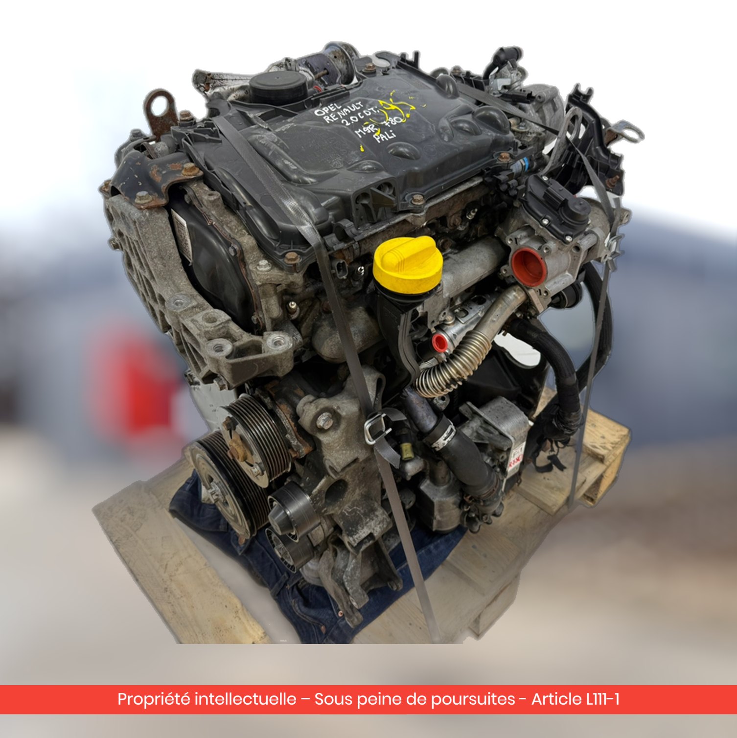 Moteur Renault Trafic / Opel Vivaro / Nissan Primastar M9R780 M9RE780 — occasion