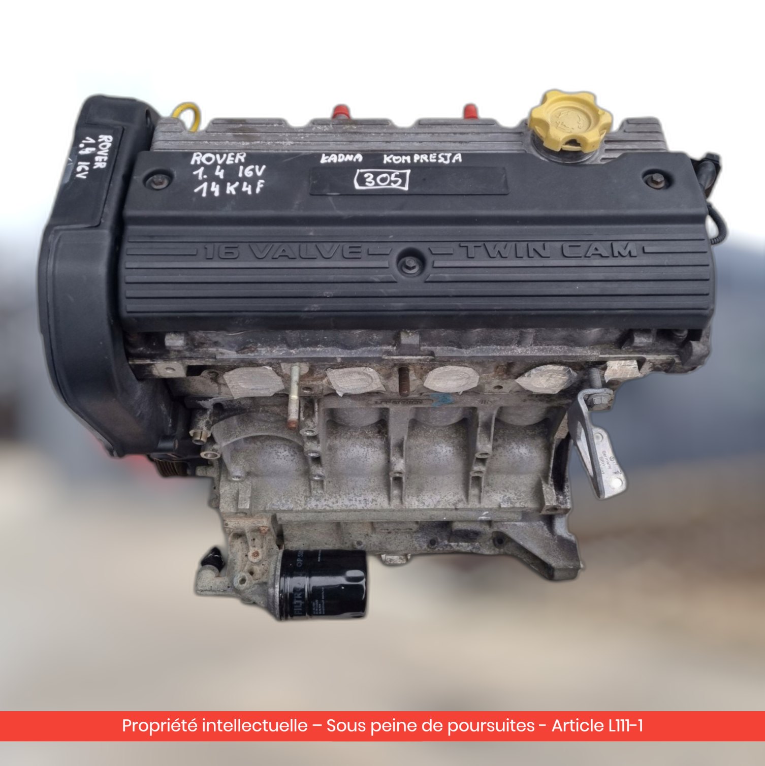 Moteur Rover 45 14K4F — occasion