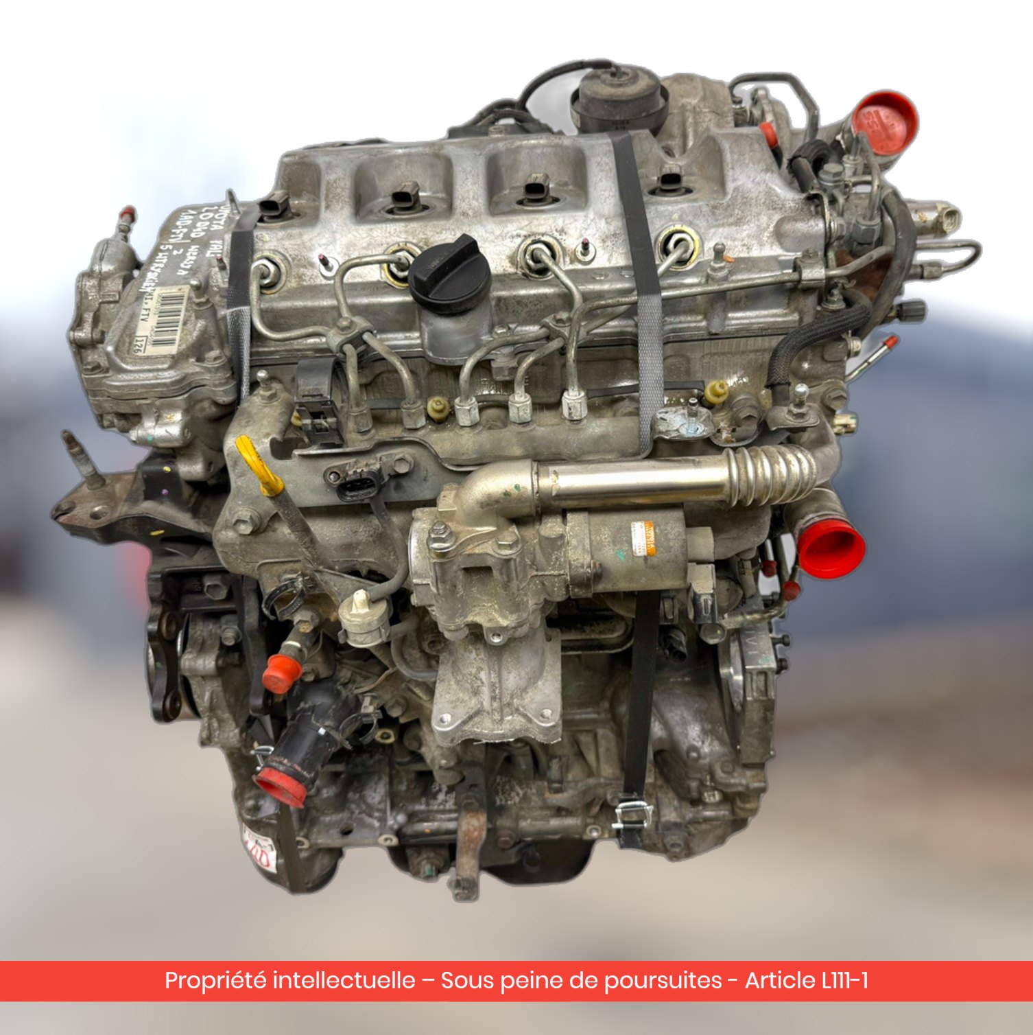Moteur Toyota Avensis T25 D4D 1AD 1AD — occasion