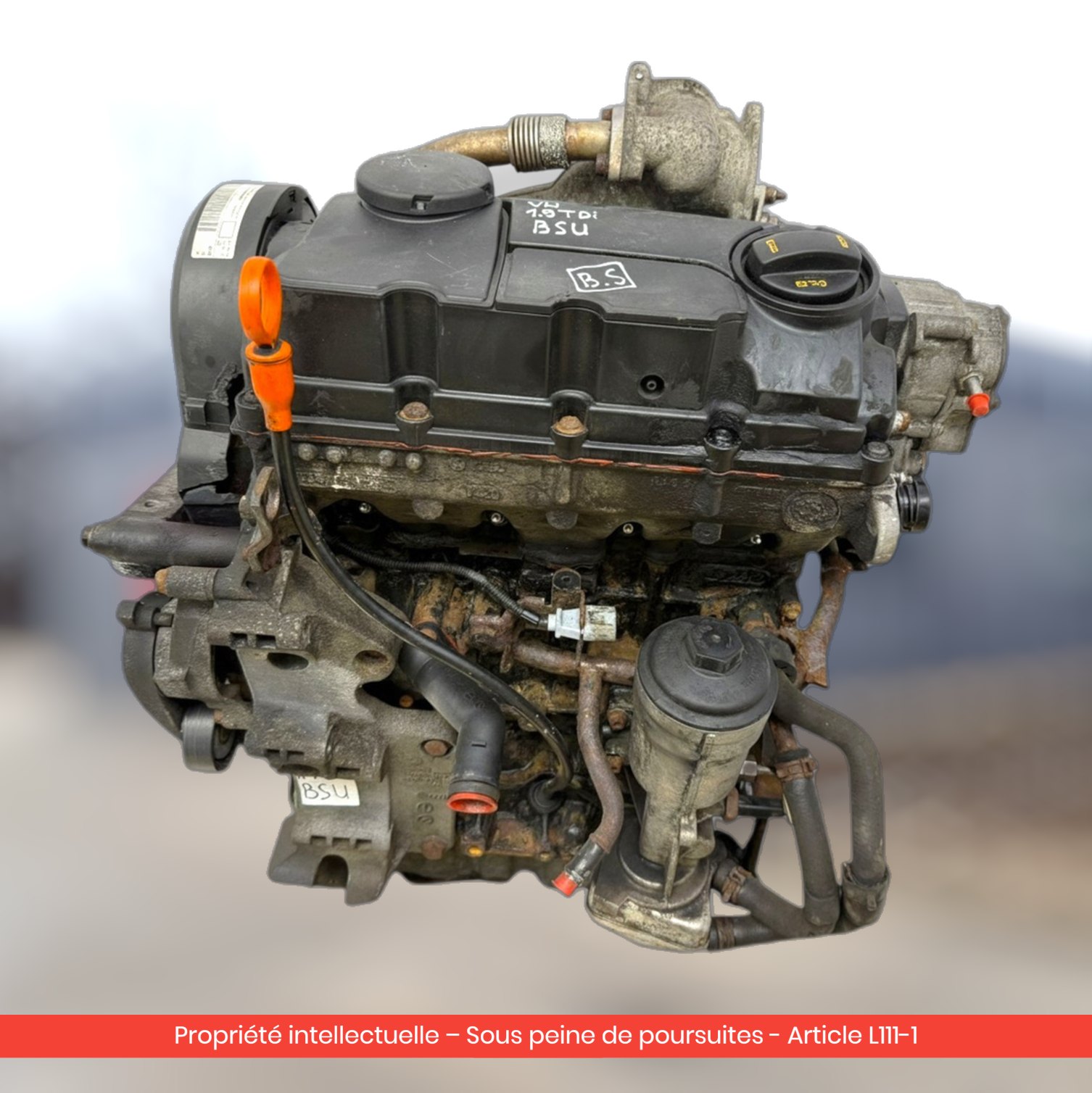 Moteur Volkswagen Caddy III BSU — occasion