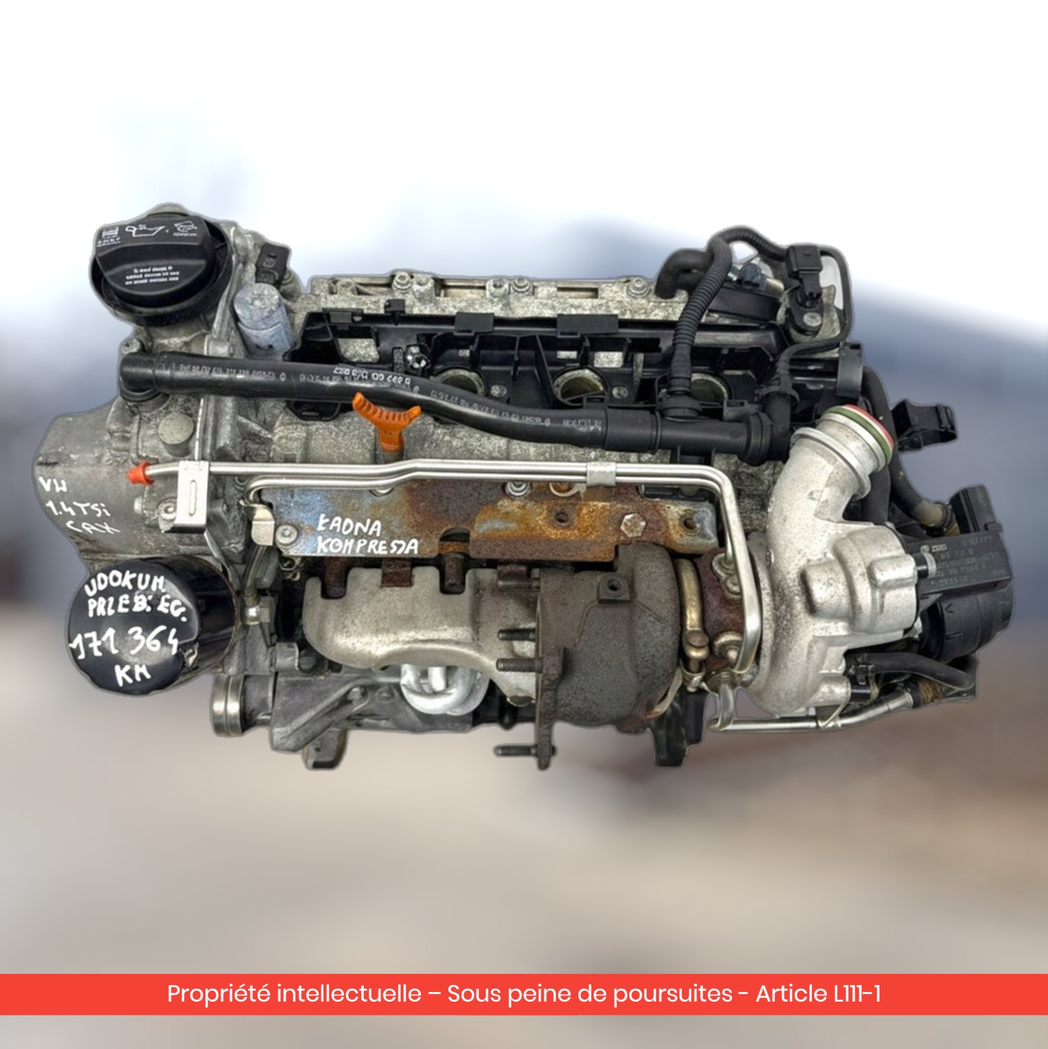 Moteur Volkswagen EOS / Audi A1 8X CAX — occasion