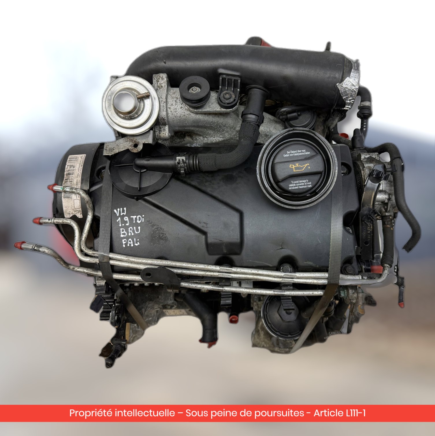 Moteur Volkswagen Golf V BRU — occasion