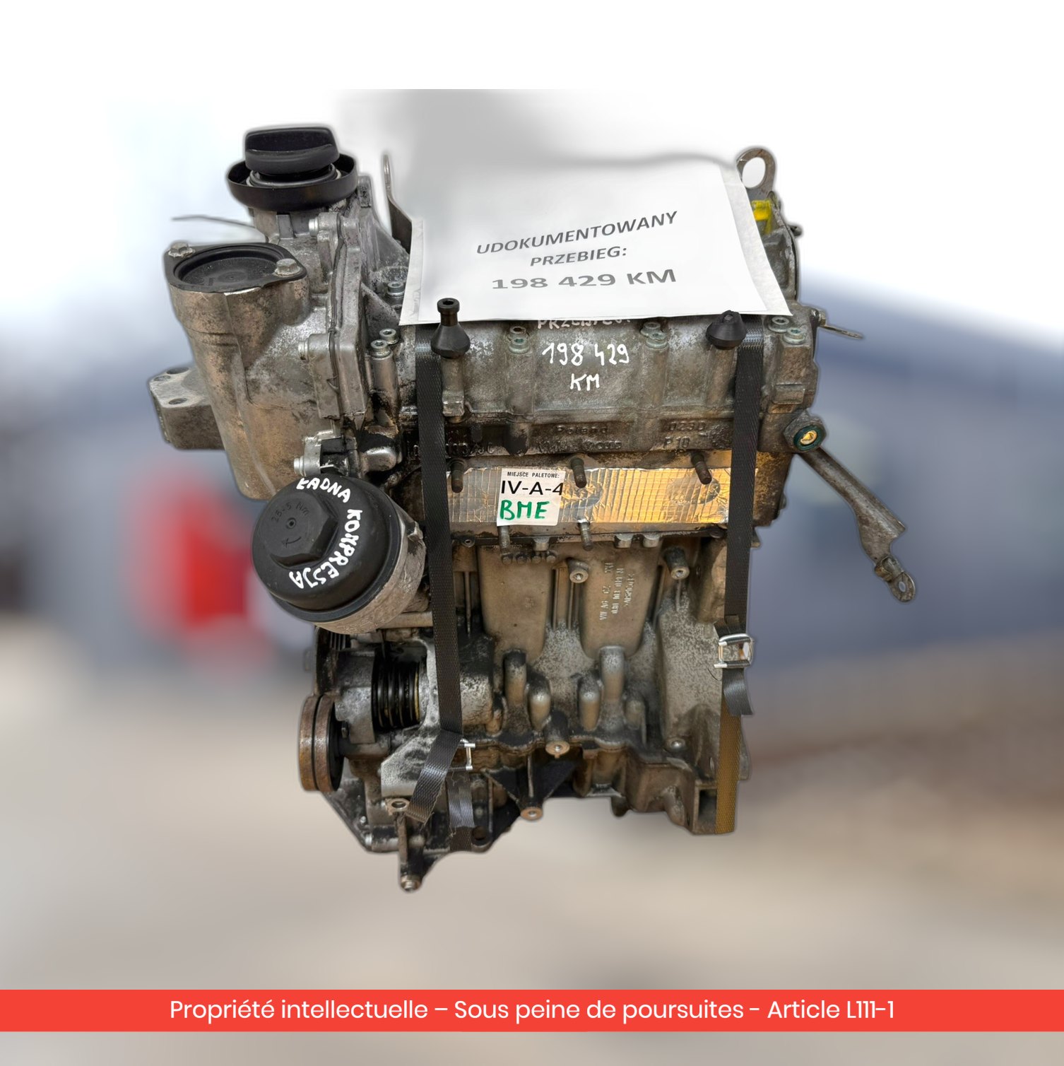 Moteur Volkswagen Polo IV / Škoda Fabia I / Seat Ibiza III BME — occasion