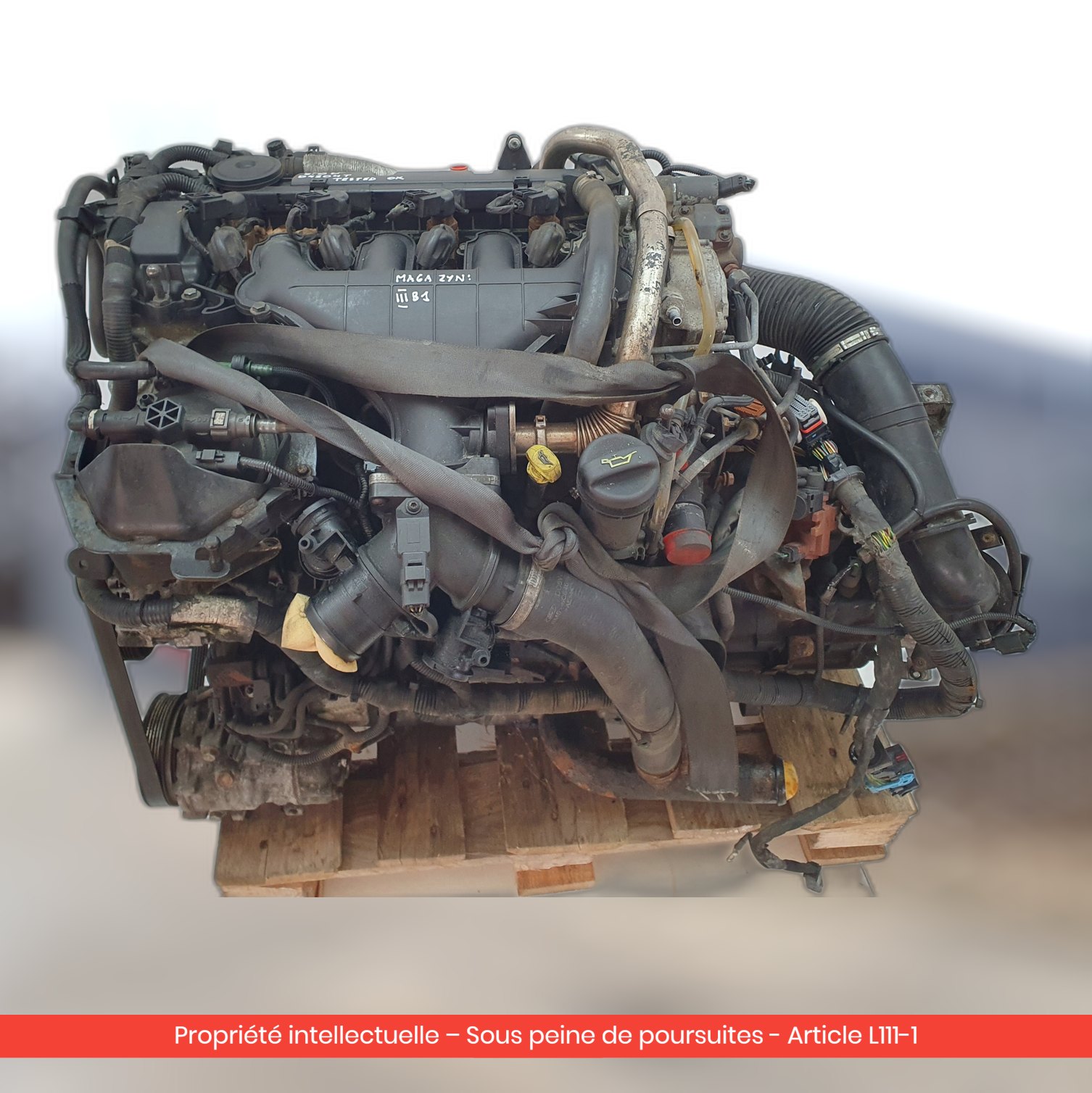 Moteur Volvo V70 III D4204T — occasion