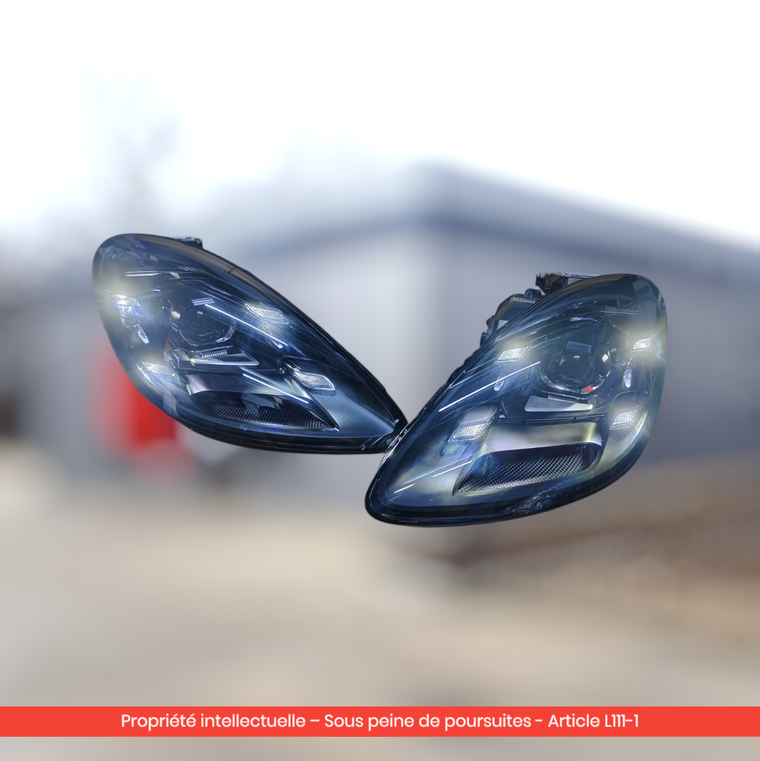 Phares avant Porsche 718 Cayman / 718 Boxster PDLS reconditionnés - gauche et droite