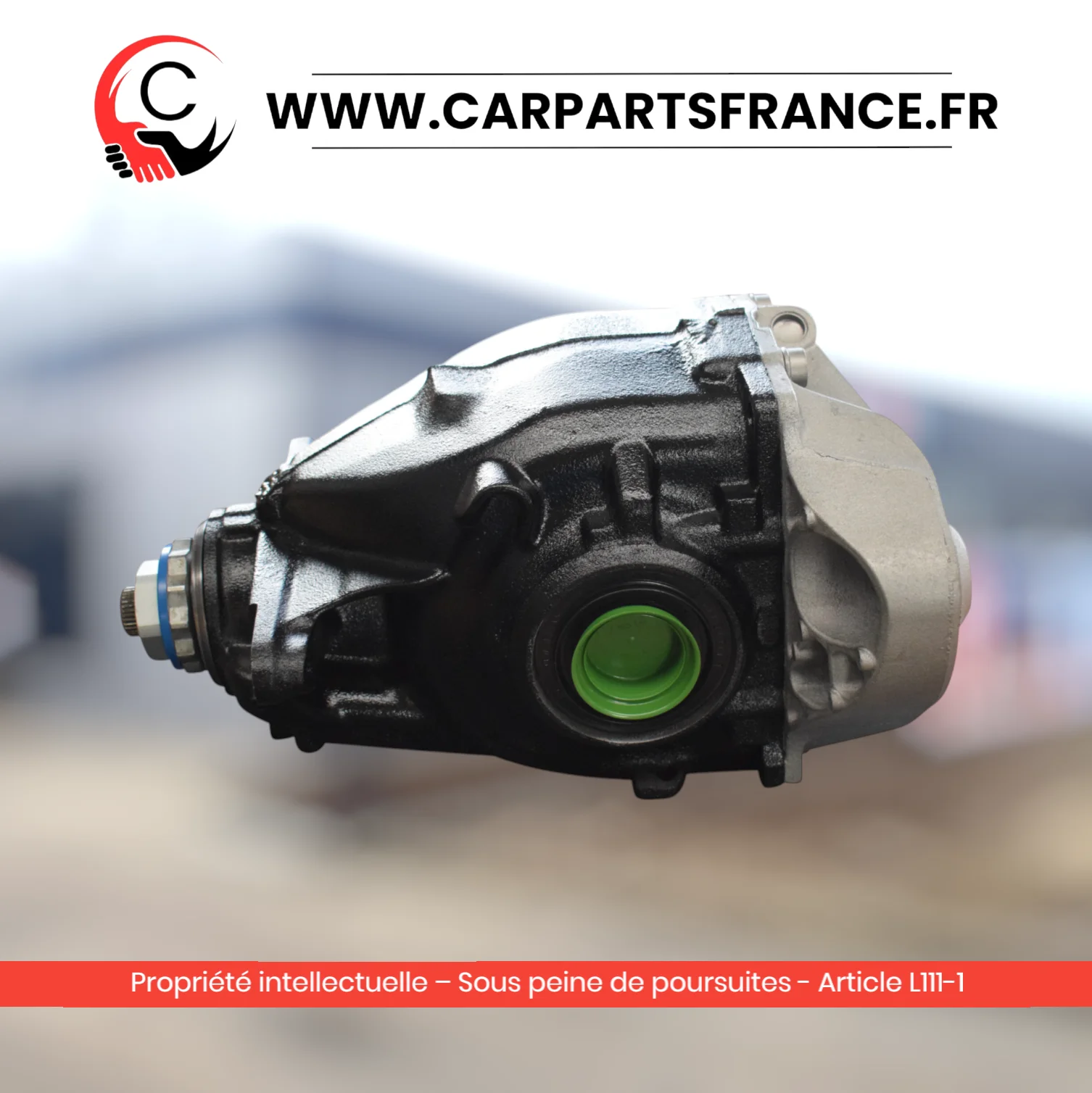 Pont arrière BMW 2,81 reconditionné en échange standard - OEM 33107605590 / 33108485724